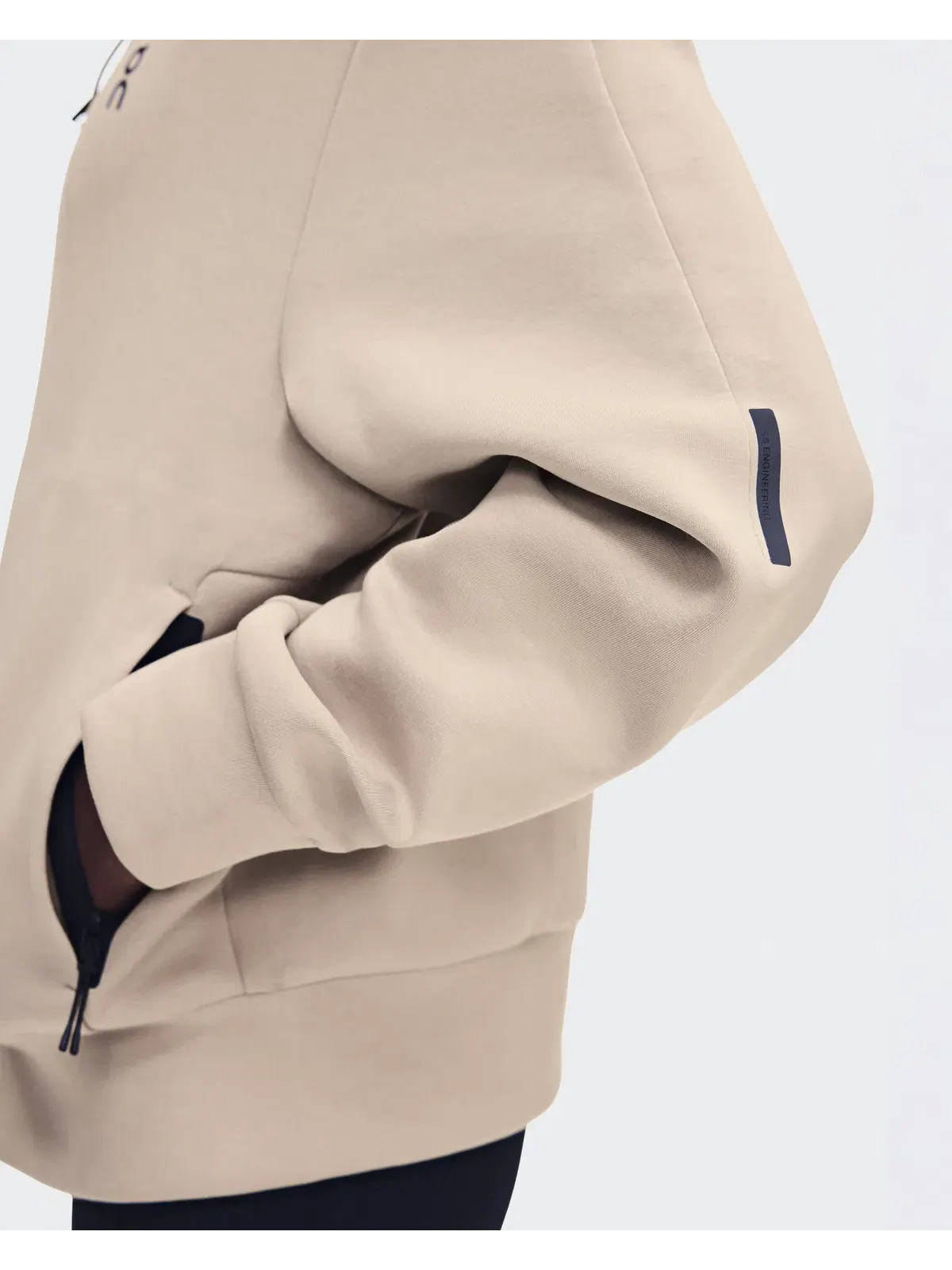 Женское худи на молнии с карманами Focus Tech Zip Hoodie On — 6