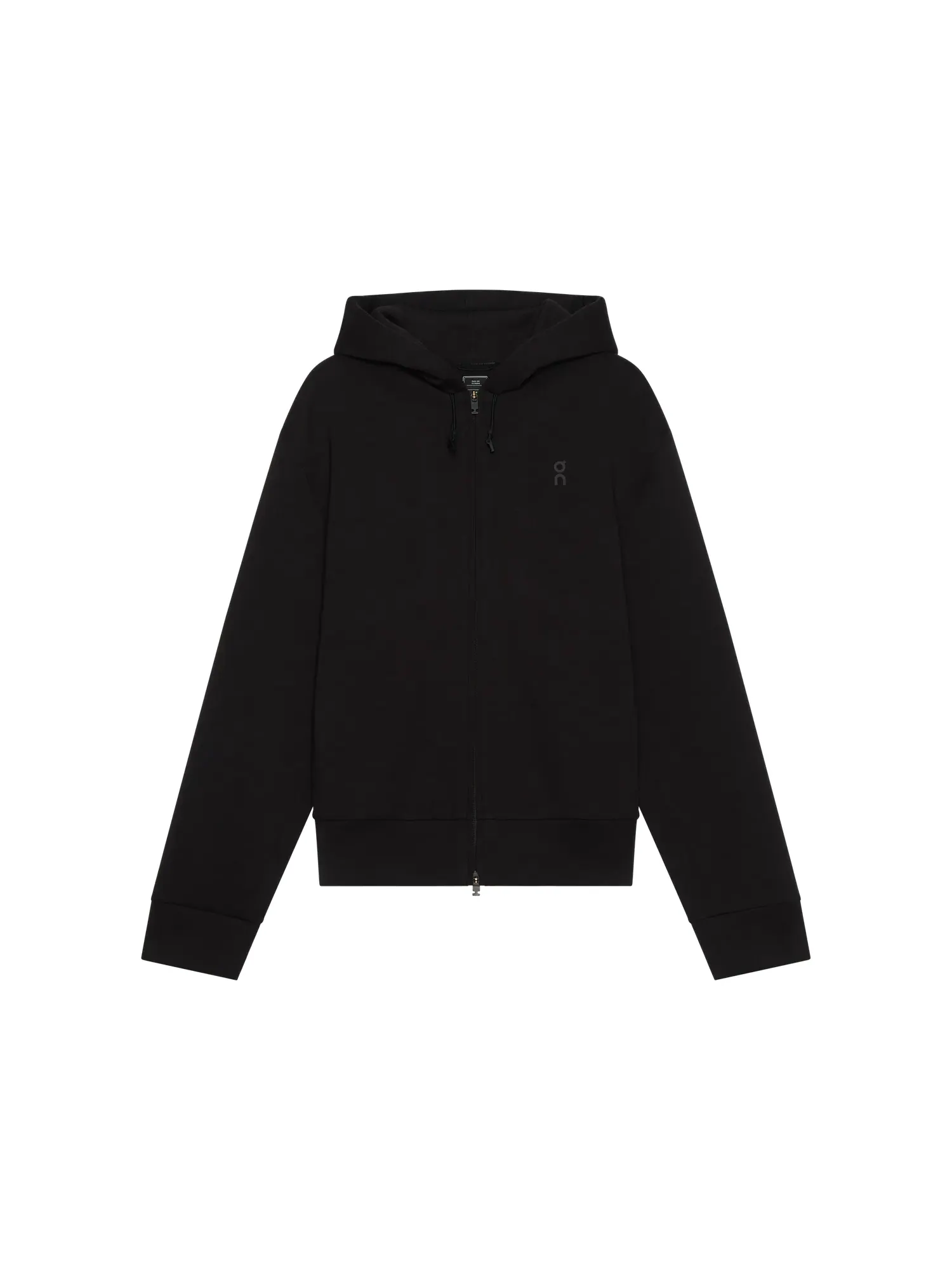 Женское худи на молнии с карманами Focus Tech Zip Hoodie On — 1