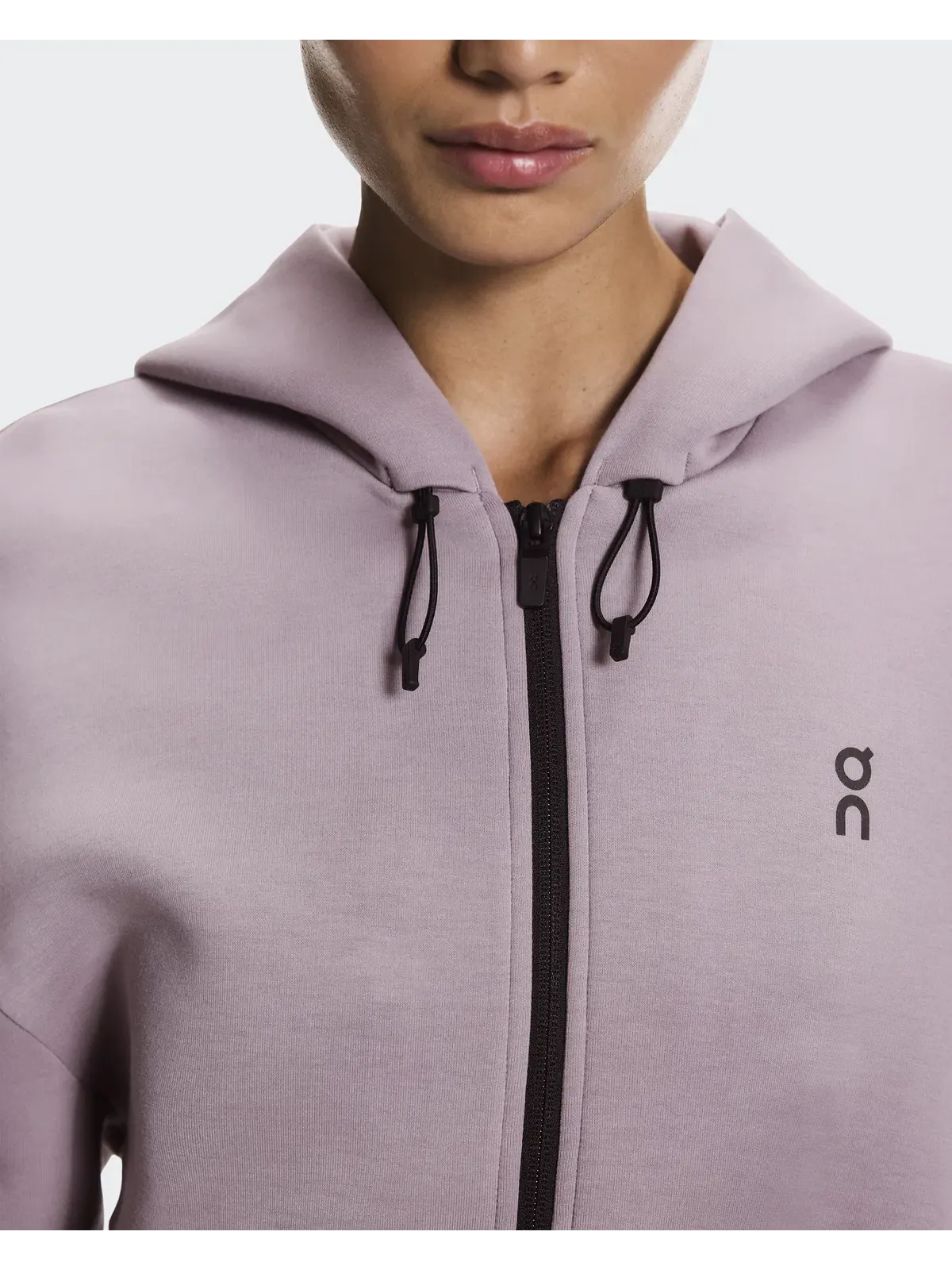 Женское худи на молнии с карманами Focus Tech Zip Hoodie On, Heron — 5