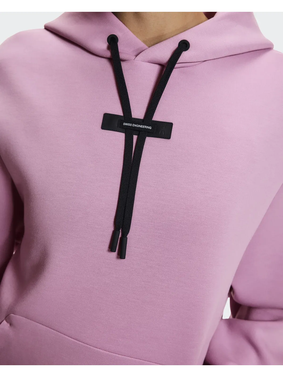 Женское худи с карманом-кенгуру Focus Tech Hoodie On, Sakura — 5