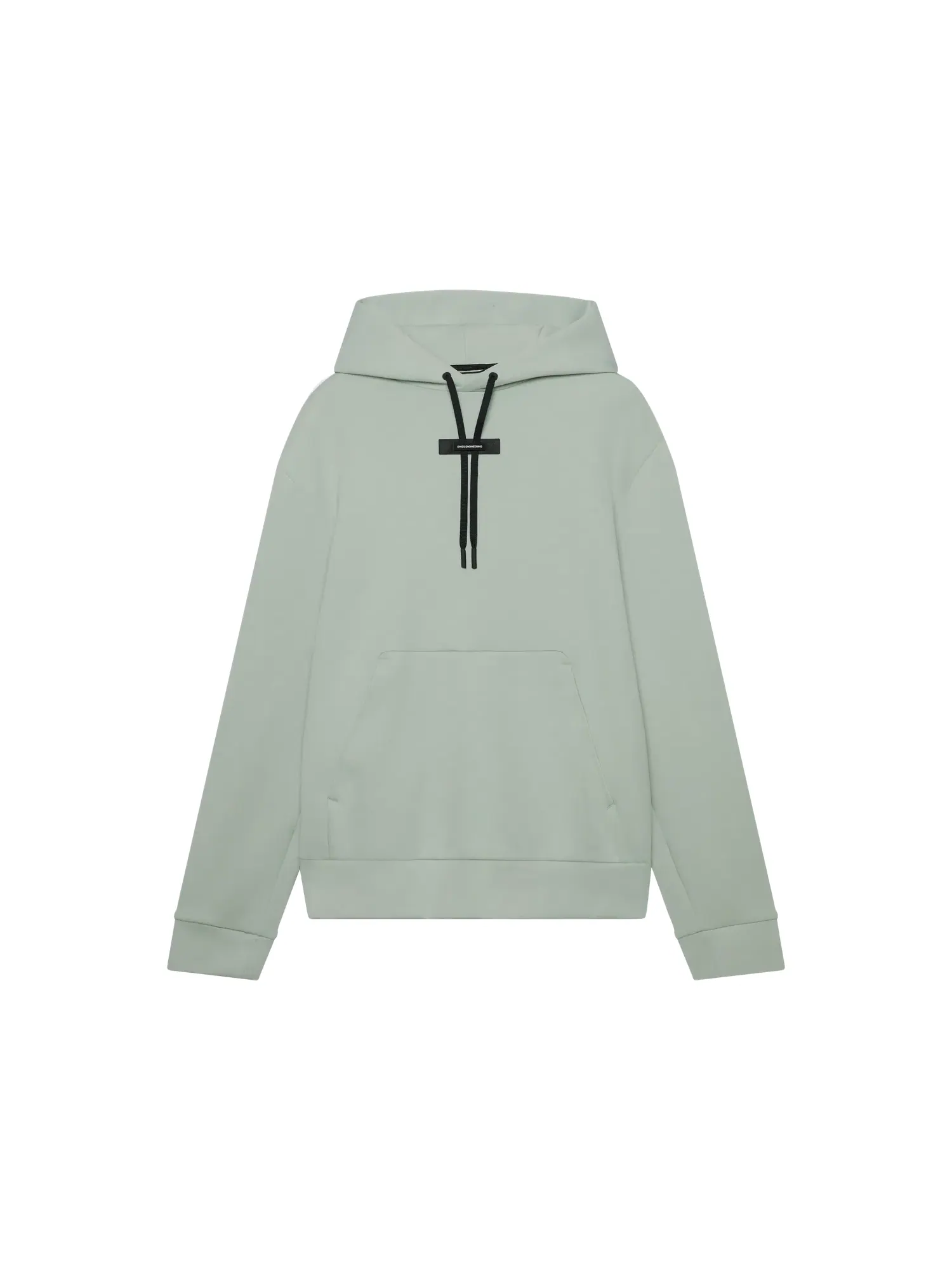 Мужское худи с капюшоном и кенгуру-карманом на молнии Focus Tech Hoodie On — 1