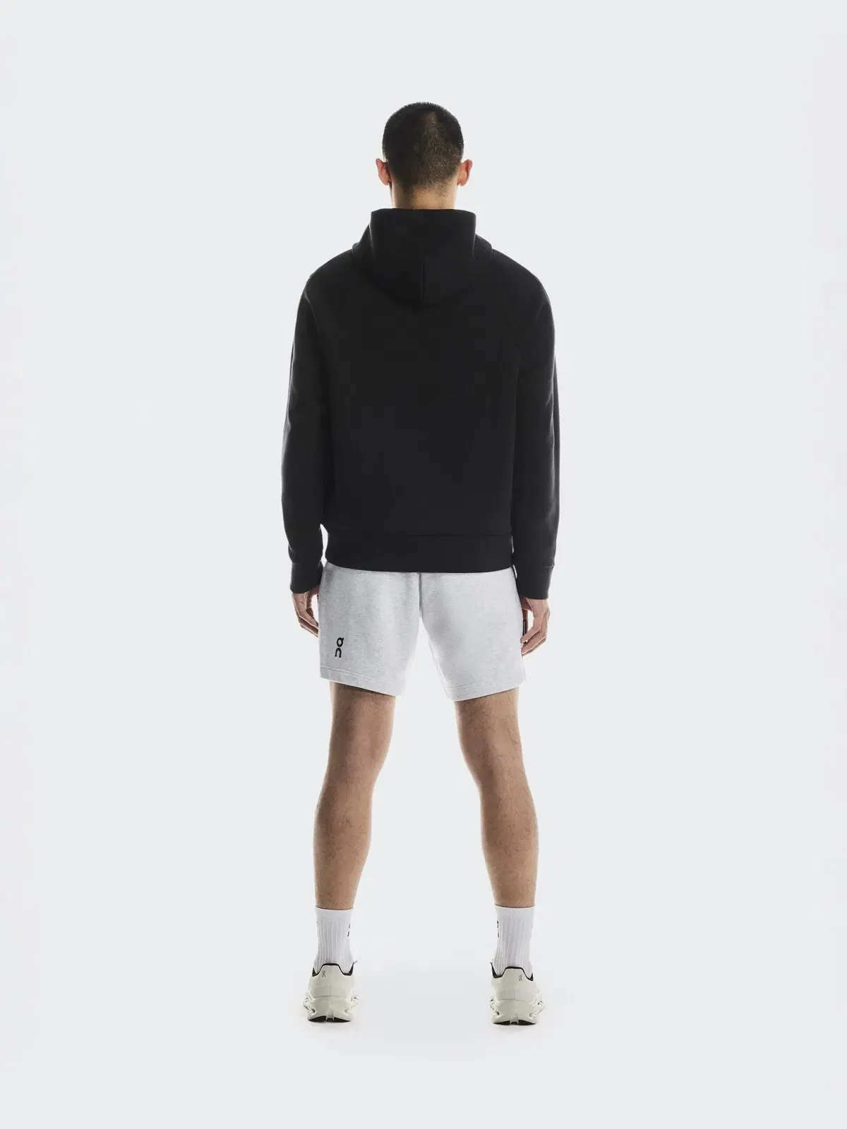 Мужское худи с карманом-кенгуру Focus Tech Hoodie On — 3
