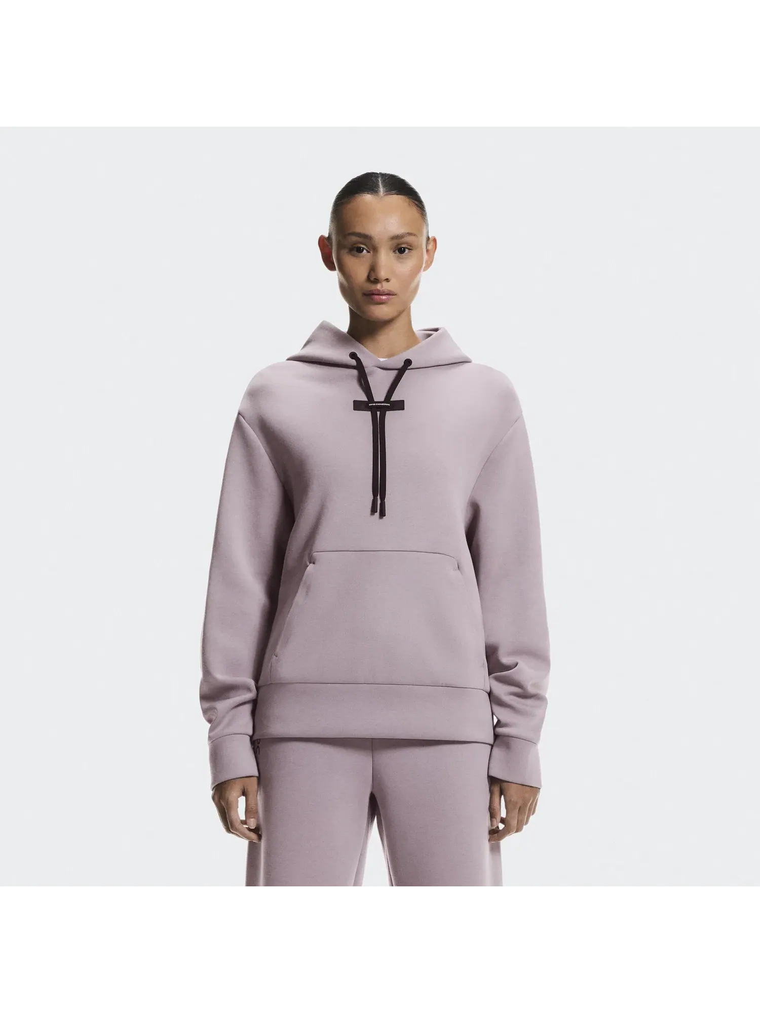 Женское худи с карманом-кенгуру Focus Tech Hoodie On, Heron — 11