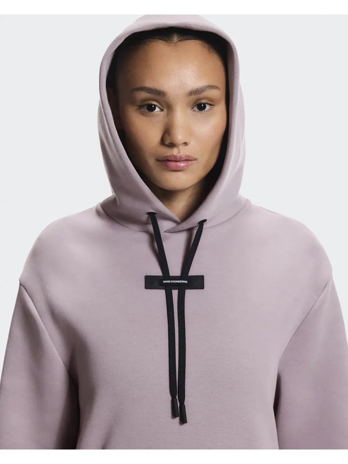 Женское худи с карманом-кенгуру Focus Tech Hoodie On, Heron — 6