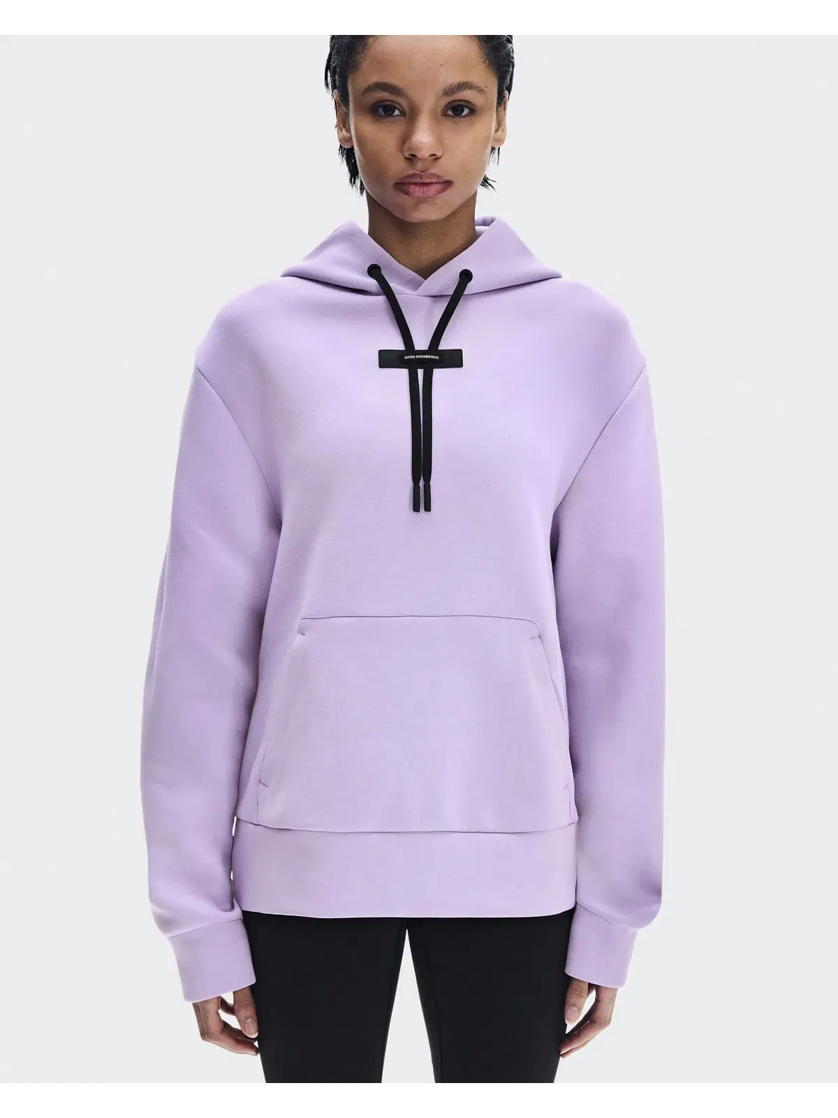 Женское худи с карманом-кенгуру Focus Tech Hoodie On, Bloom — 3