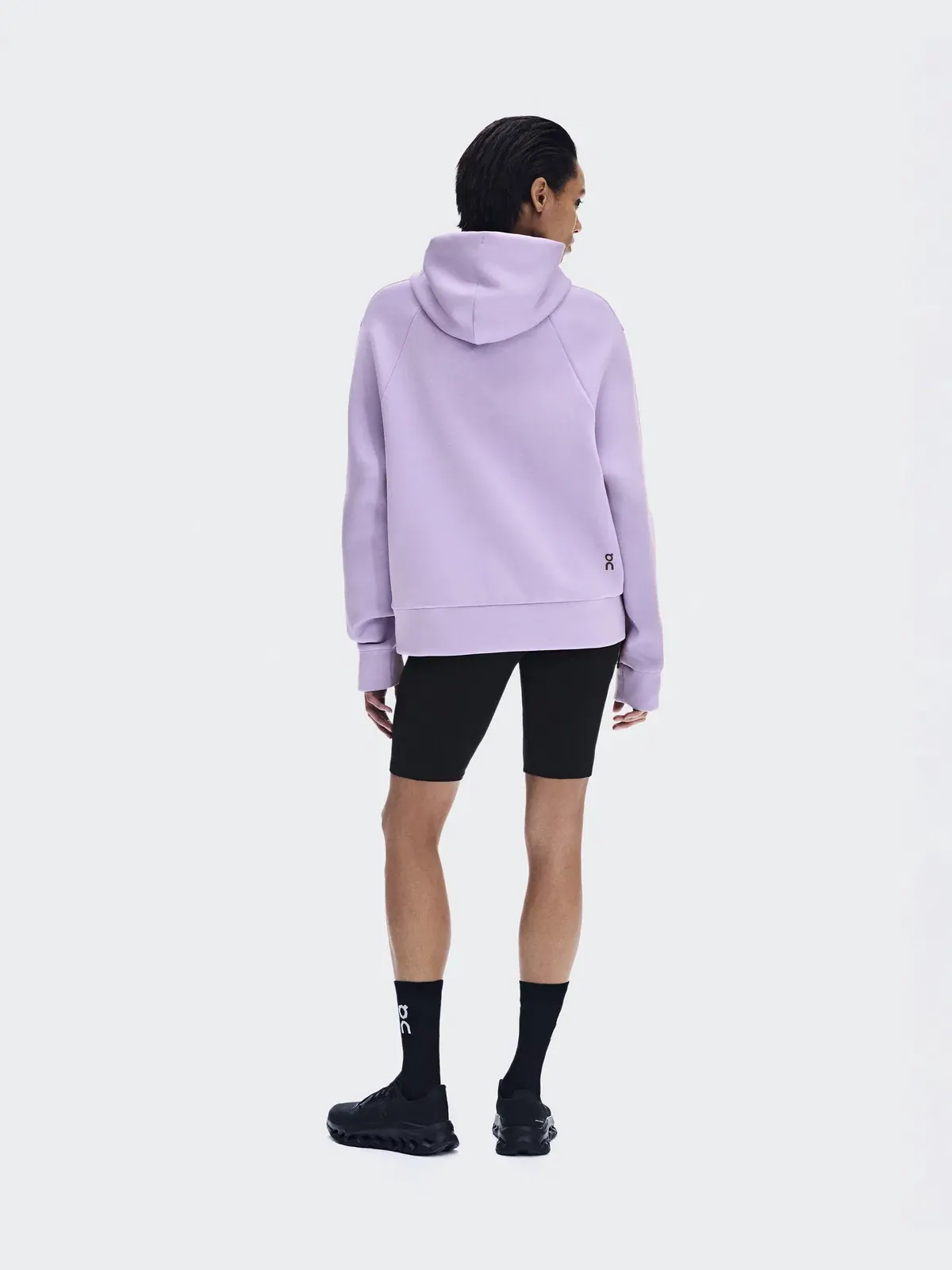 Женское худи с карманом-кенгуру Focus Tech Hoodie On, Bloom — 4