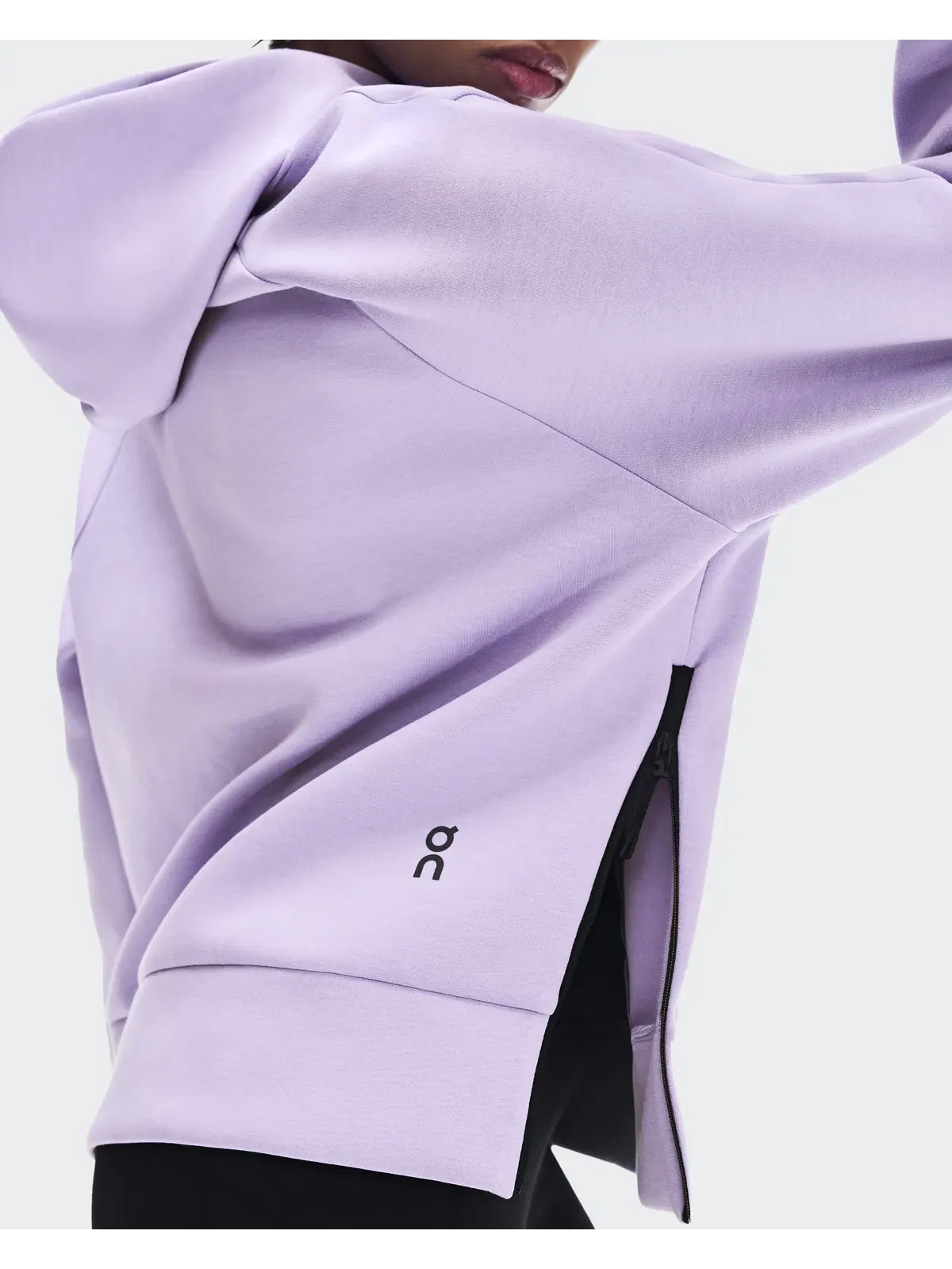 Женское худи с карманом-кенгуру Focus Tech Hoodie On, Bloom — 5
