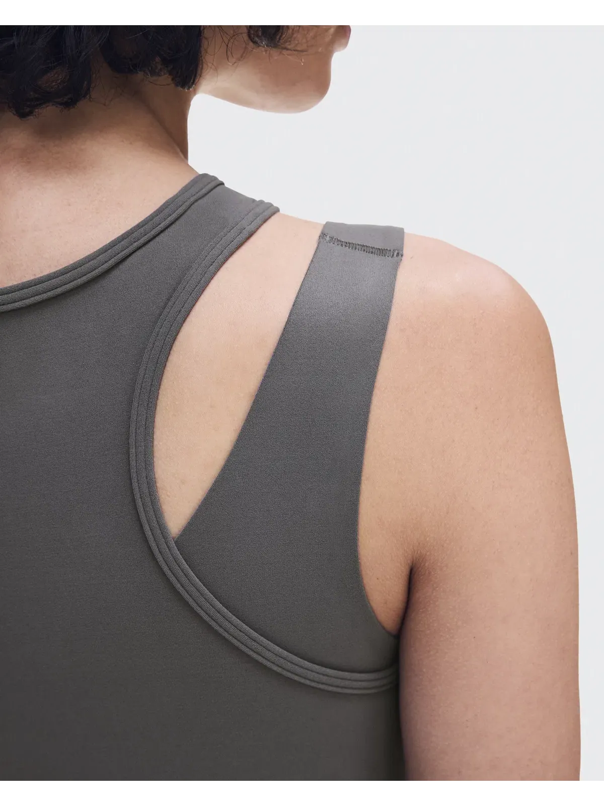 Женский топ-кроп с асимметричным дизайном Studio Asymmetric Crop On, Ember — 6