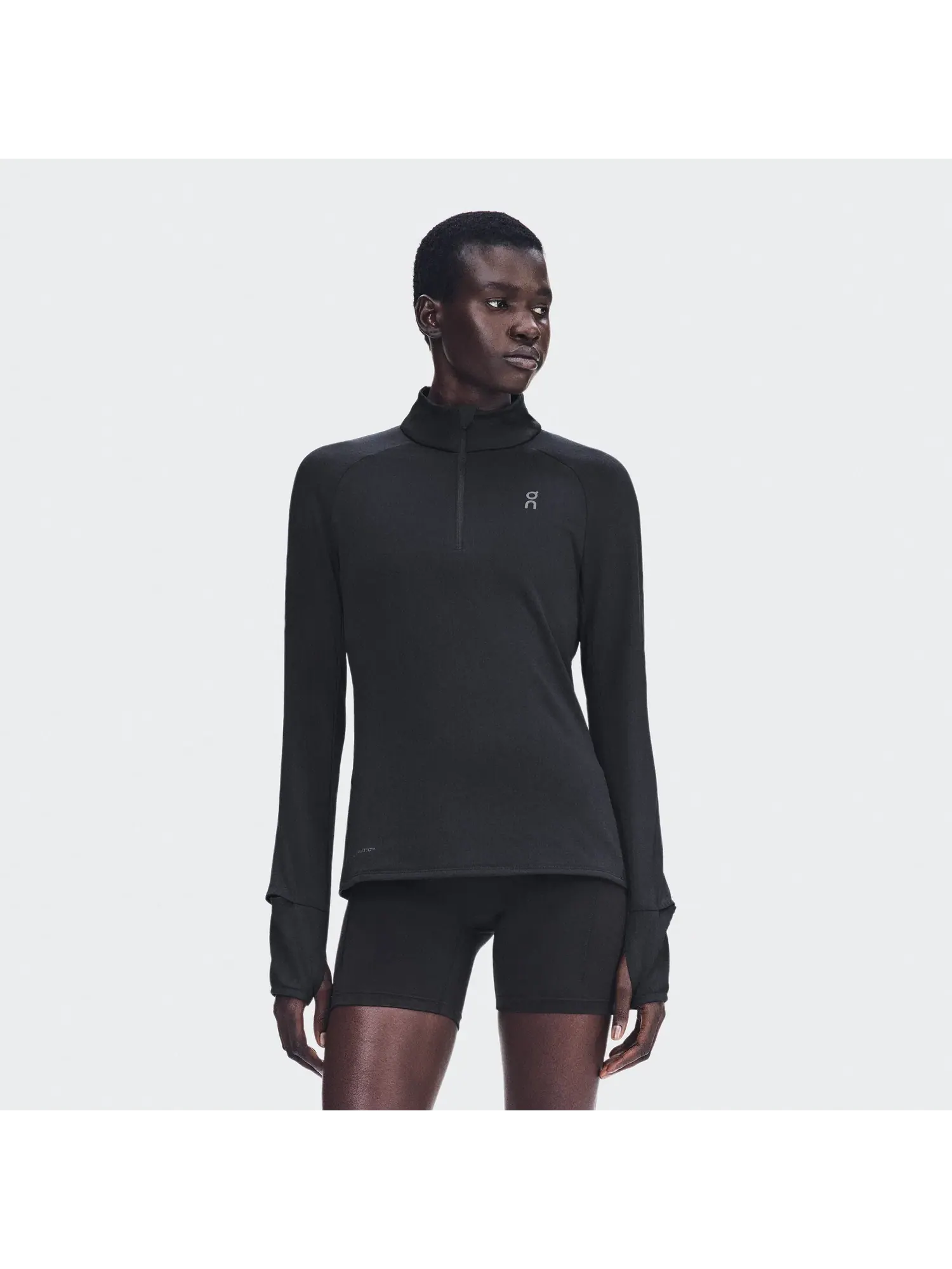 Женский лонгслив утепленный с потайным карманом Climate Shirt On — 9