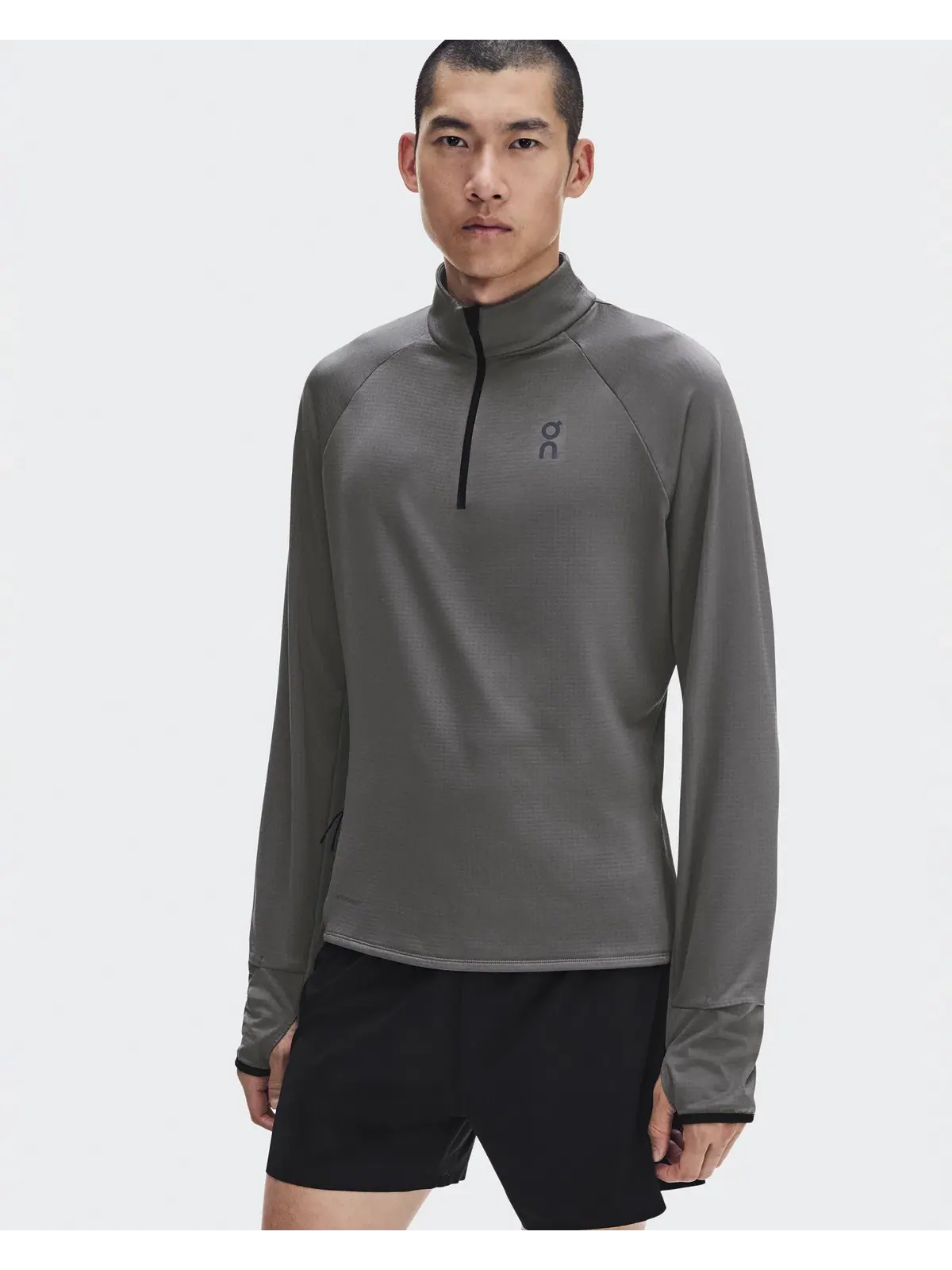 Мужская футболка с длинным рукавом утепленная Climate Shirt On, Ember — 3