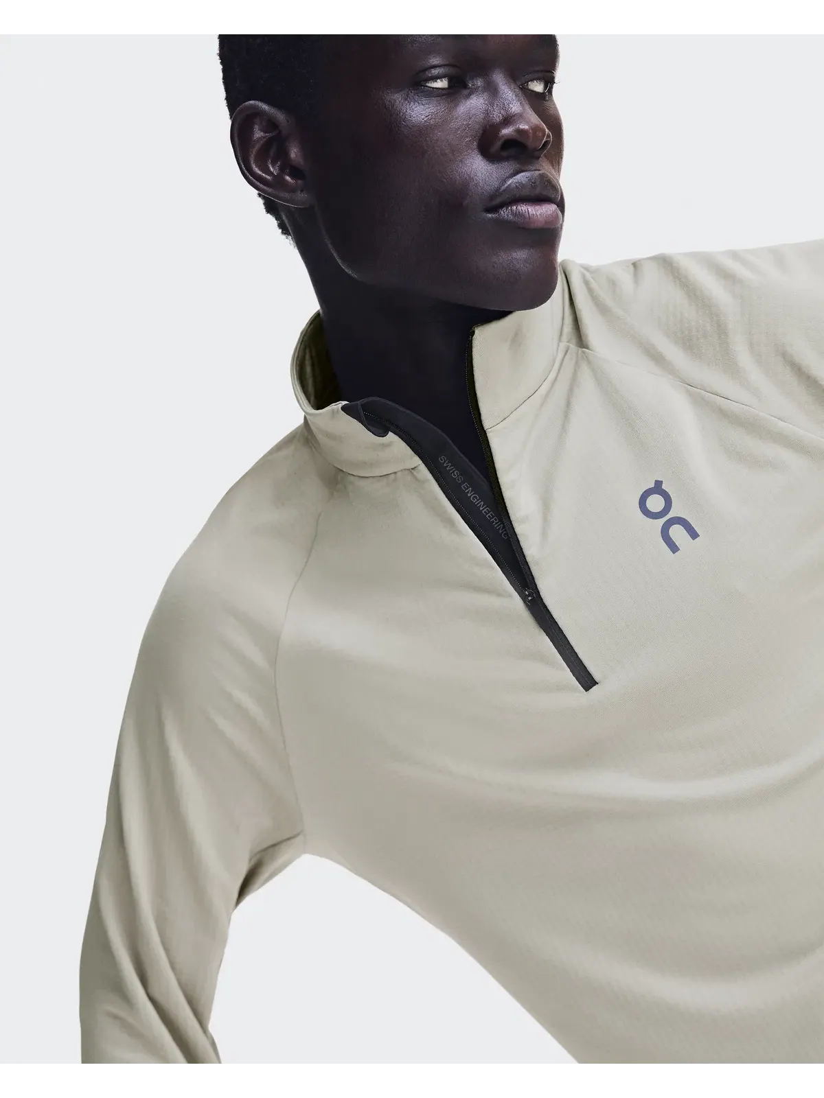Мужская футболка с длинным рукавом утепленная Climate Shirt On, Brume — 3