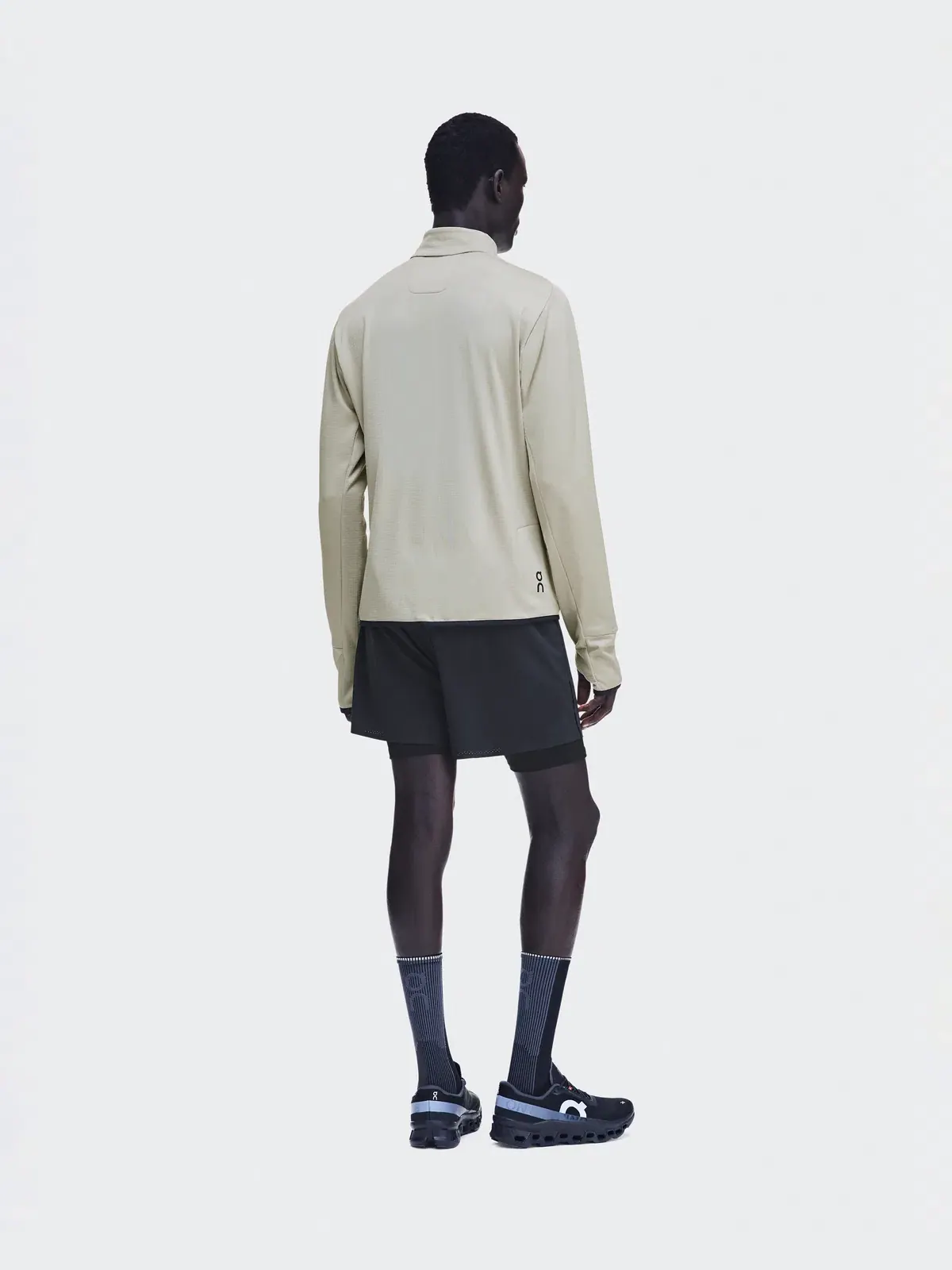 Мужская футболка с длинным рукавом утепленная Climate Shirt On, Brume — 4