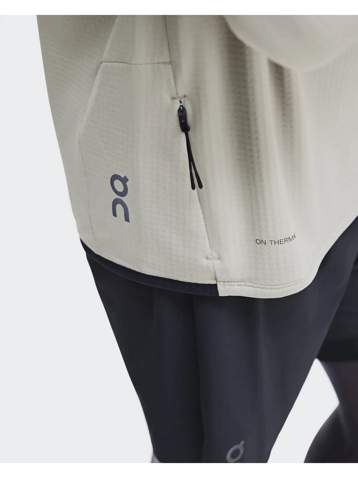 Мужская футболка с длинным рукавом утепленная Climate Shirt On, Brume — 7
