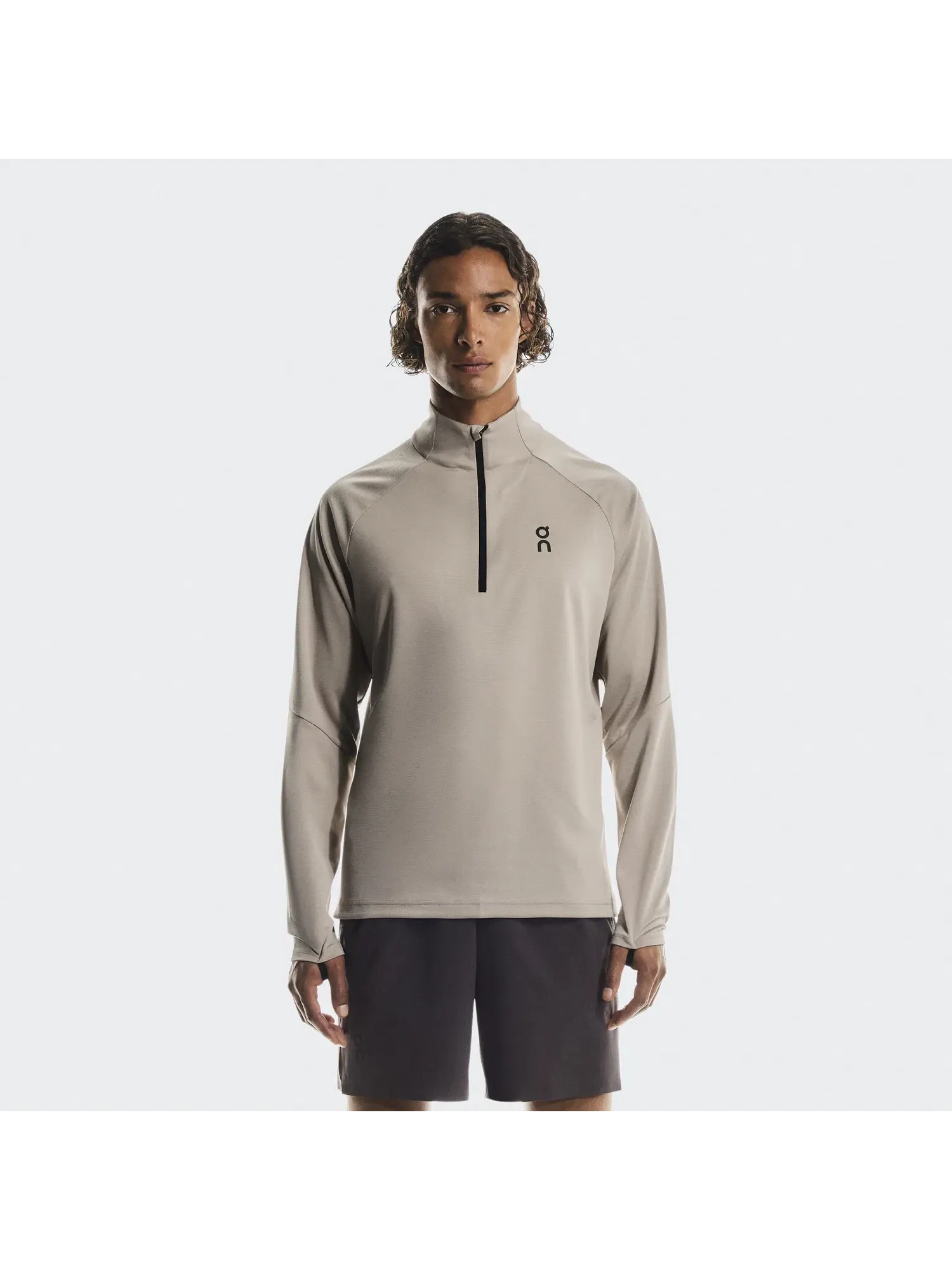 Мужская футболка с длинным рукавом с застежкой-молнией Climate Shirt On — 8