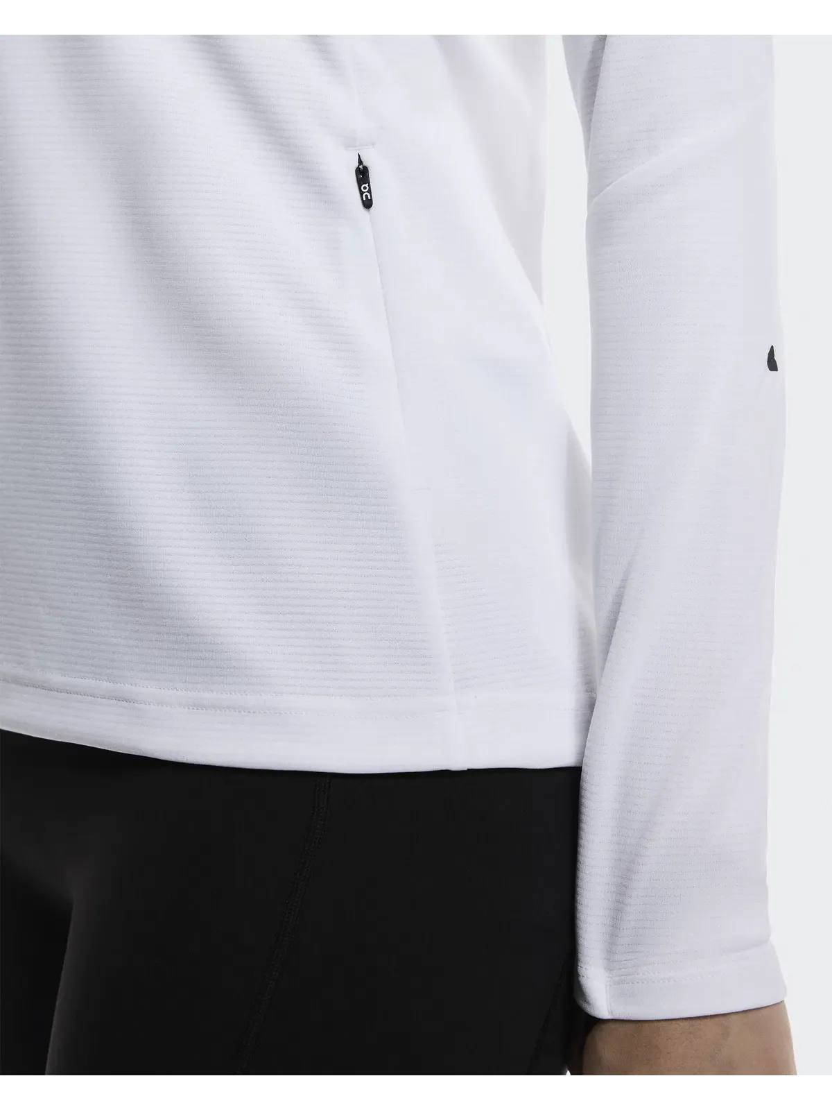 Женская футболка с длинным рукавом и четверть-молнией Climate Shirt On — 7