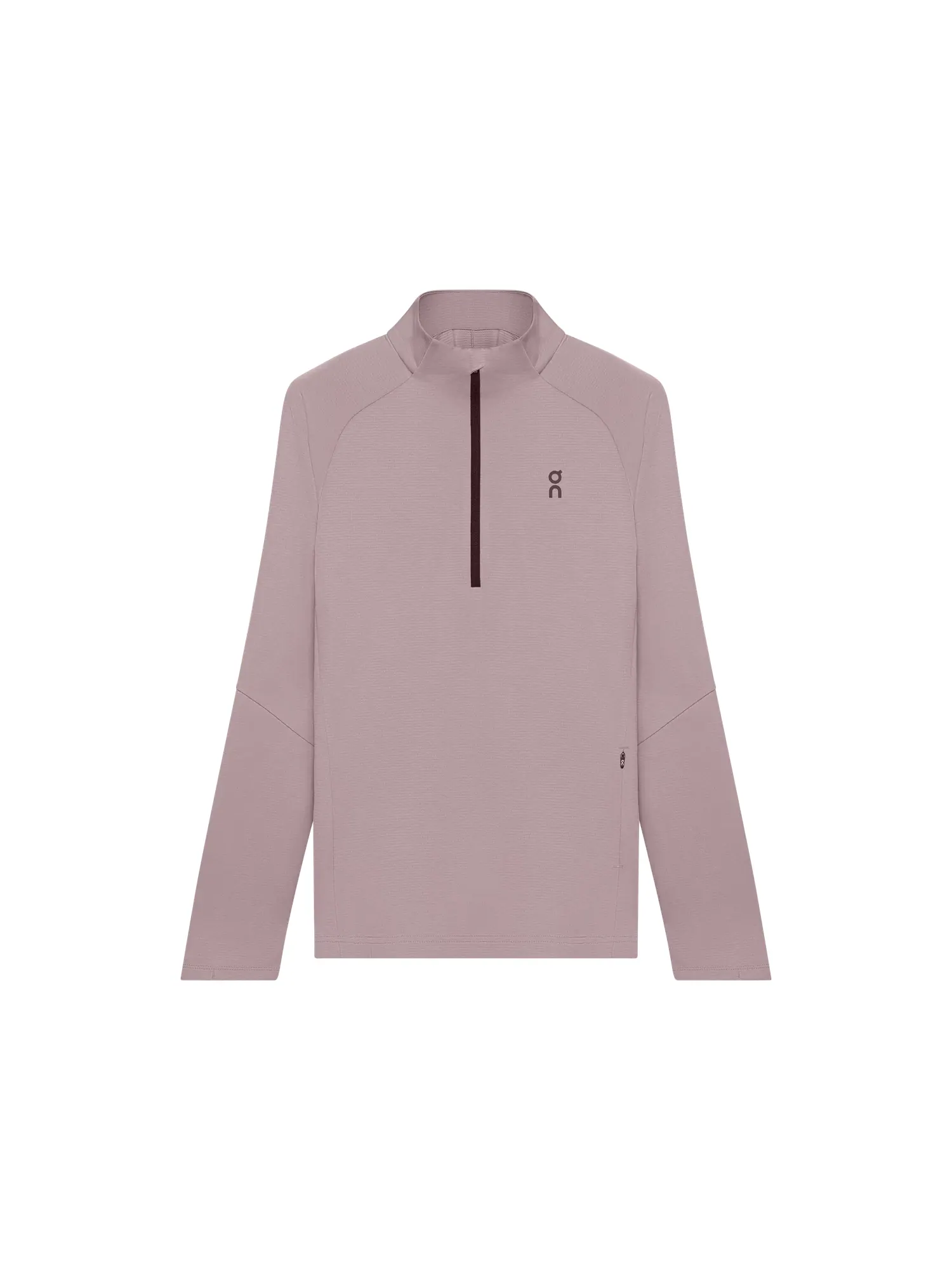 Женская футболка с длинным рукавом и четверть-молнией Climate Shirt On, Heron — 1