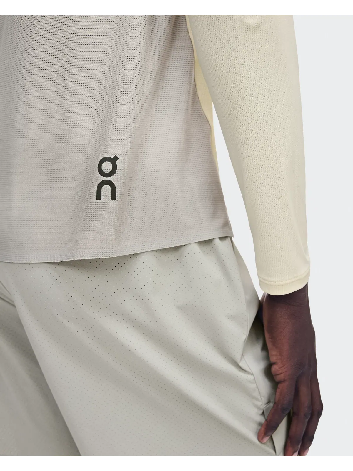 Мужская футболка с длинным рукавом легкая Performance Long-T On, Hare/Brume — 6