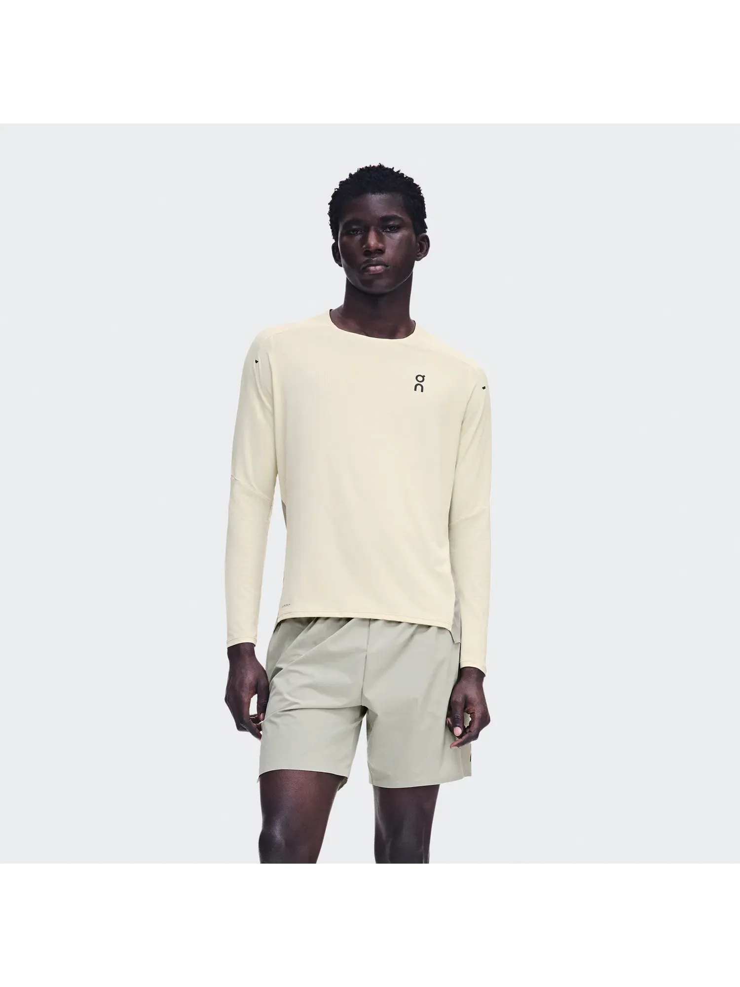 Мужская футболка с длинным рукавом легкая Performance Long-T On, Hare/Brume — 9