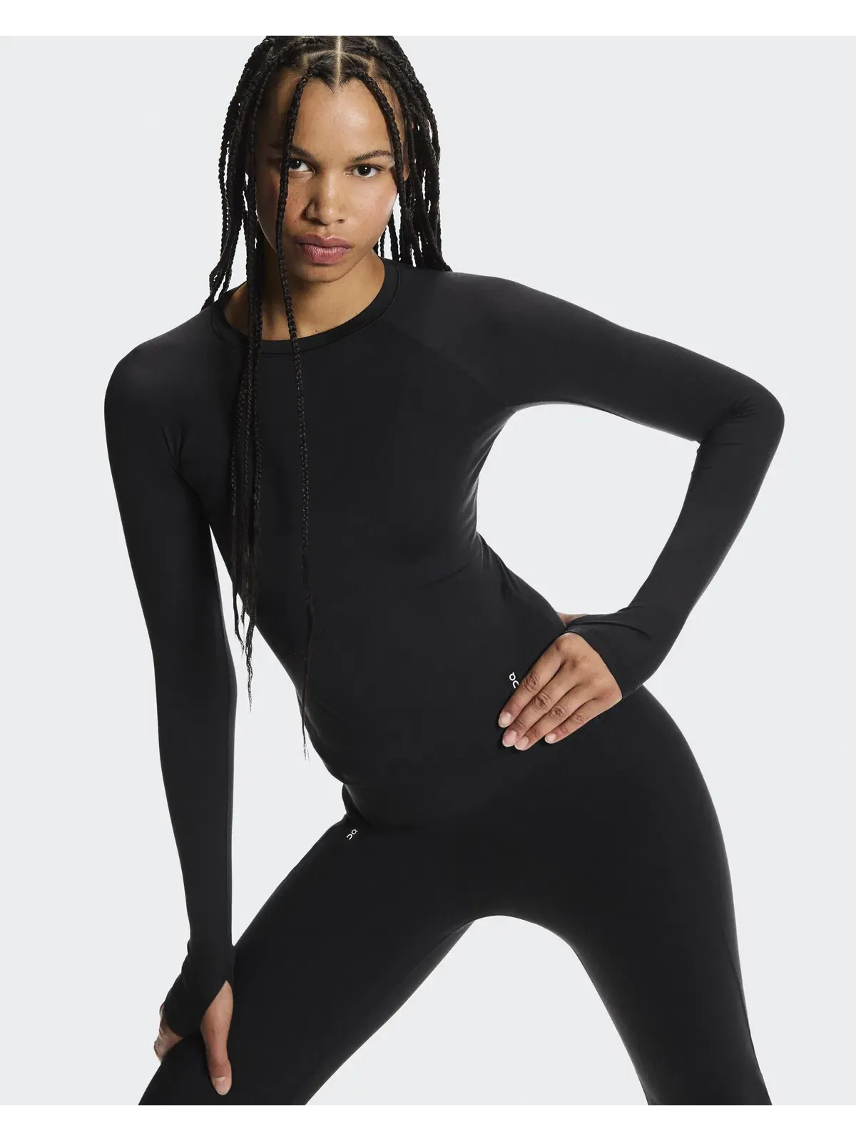 Женский лонгслив облегающий Studio Long-T On — 7