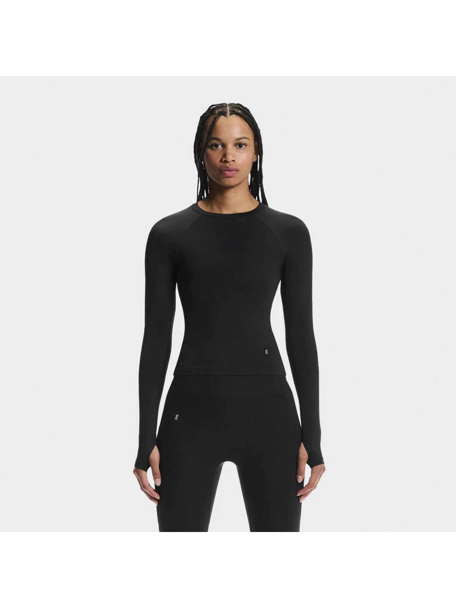 Женский лонгслив облегающий Studio Long-T On — 8