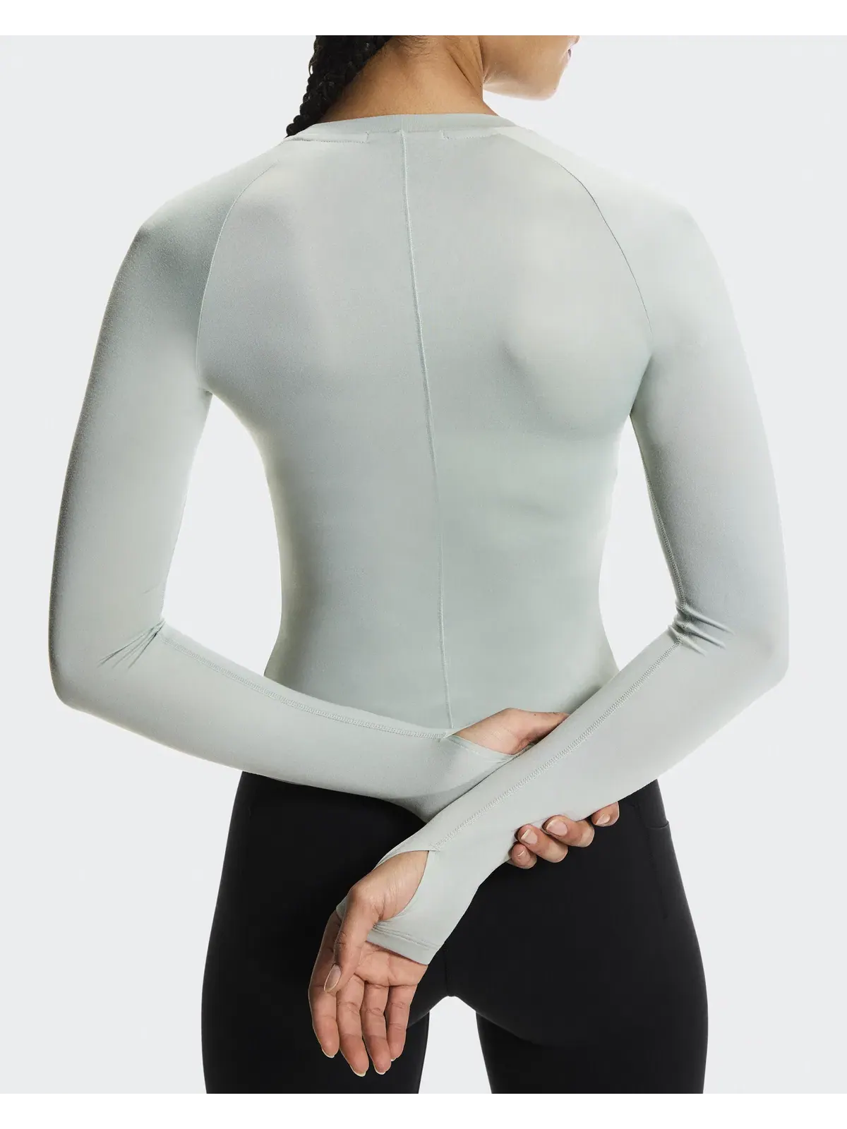 Женский лонгслив облегающий Studio Long-T On — 5