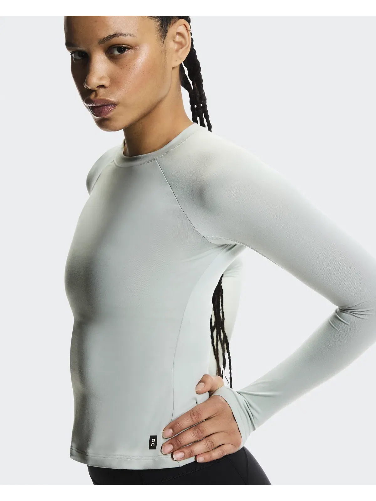 Женский лонгслив облегающий Studio Long-T On — 6