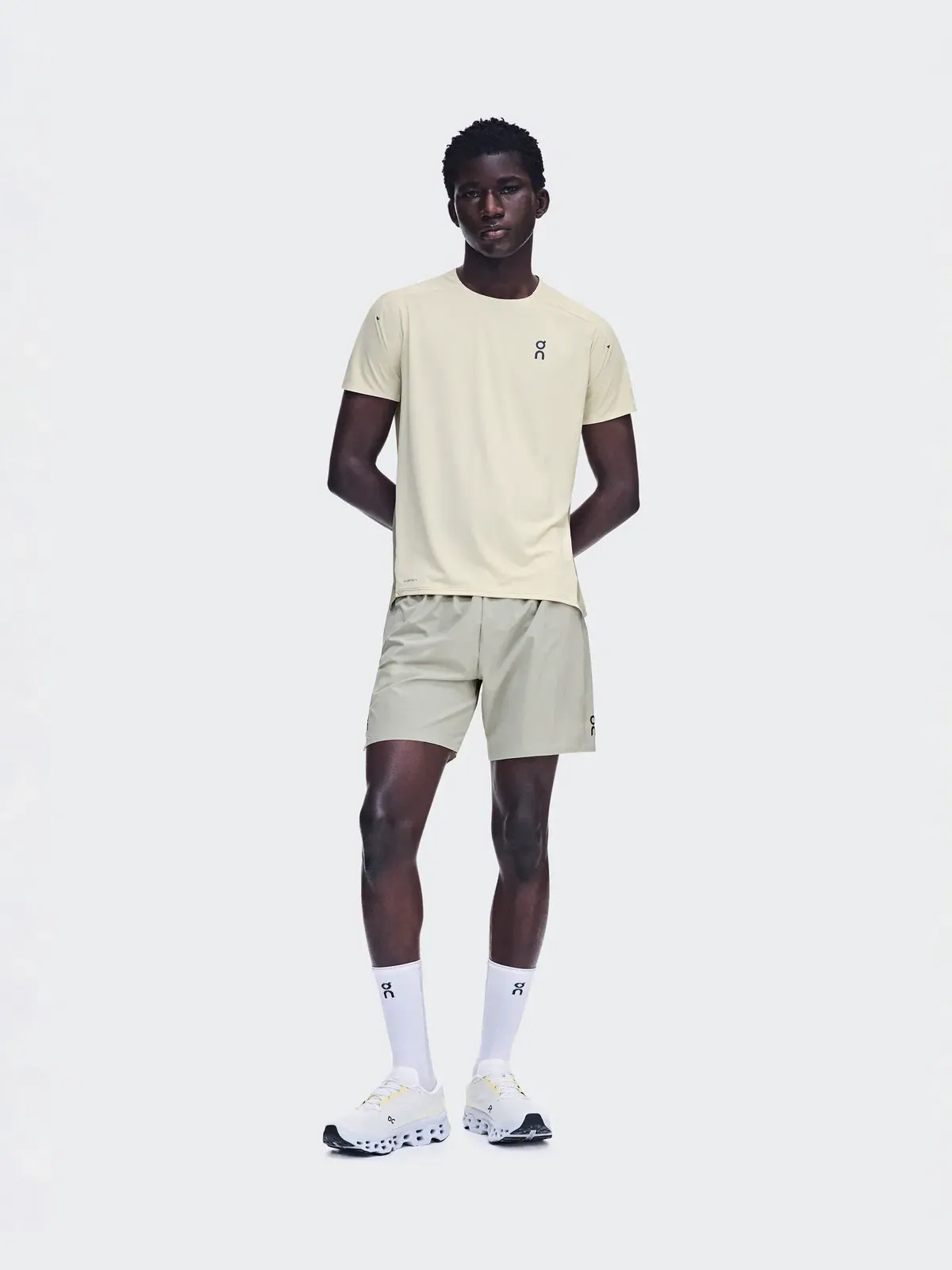 Мужская футболка с коротким рукавом Performance-T On, Hare/Brume — 2