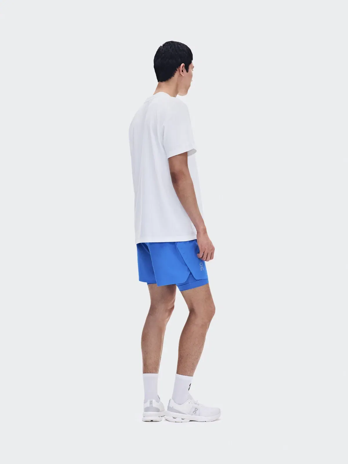 Мужская футболка для тренировок с технологией DryTec Train-T On White — 4