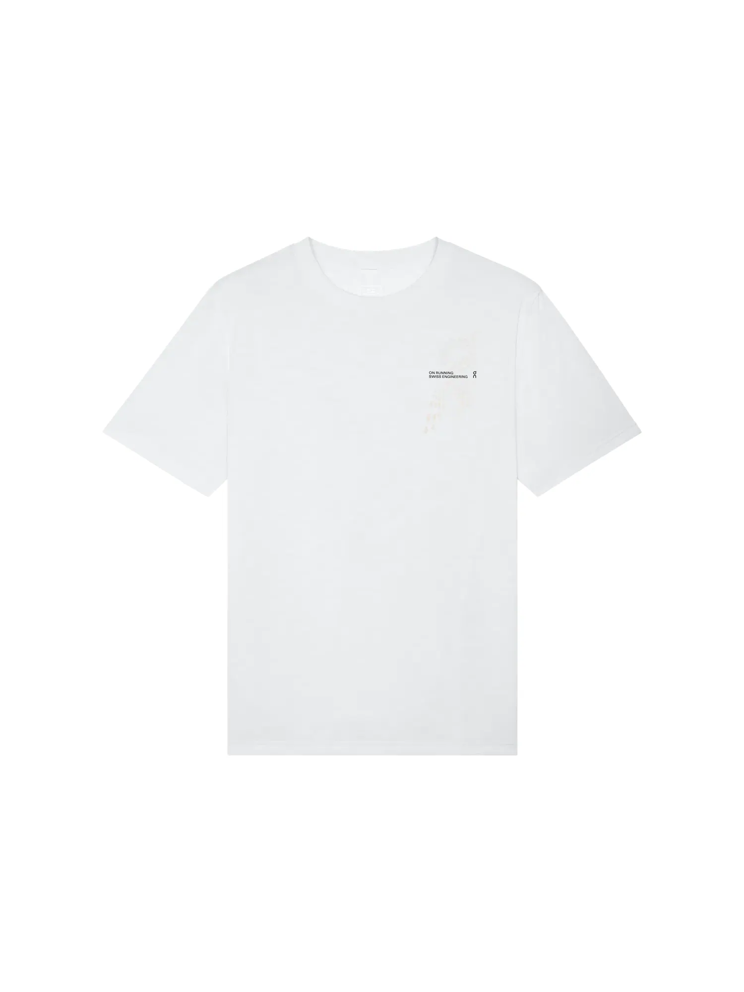 Мужская футболка с принтом Run-T On White — 1