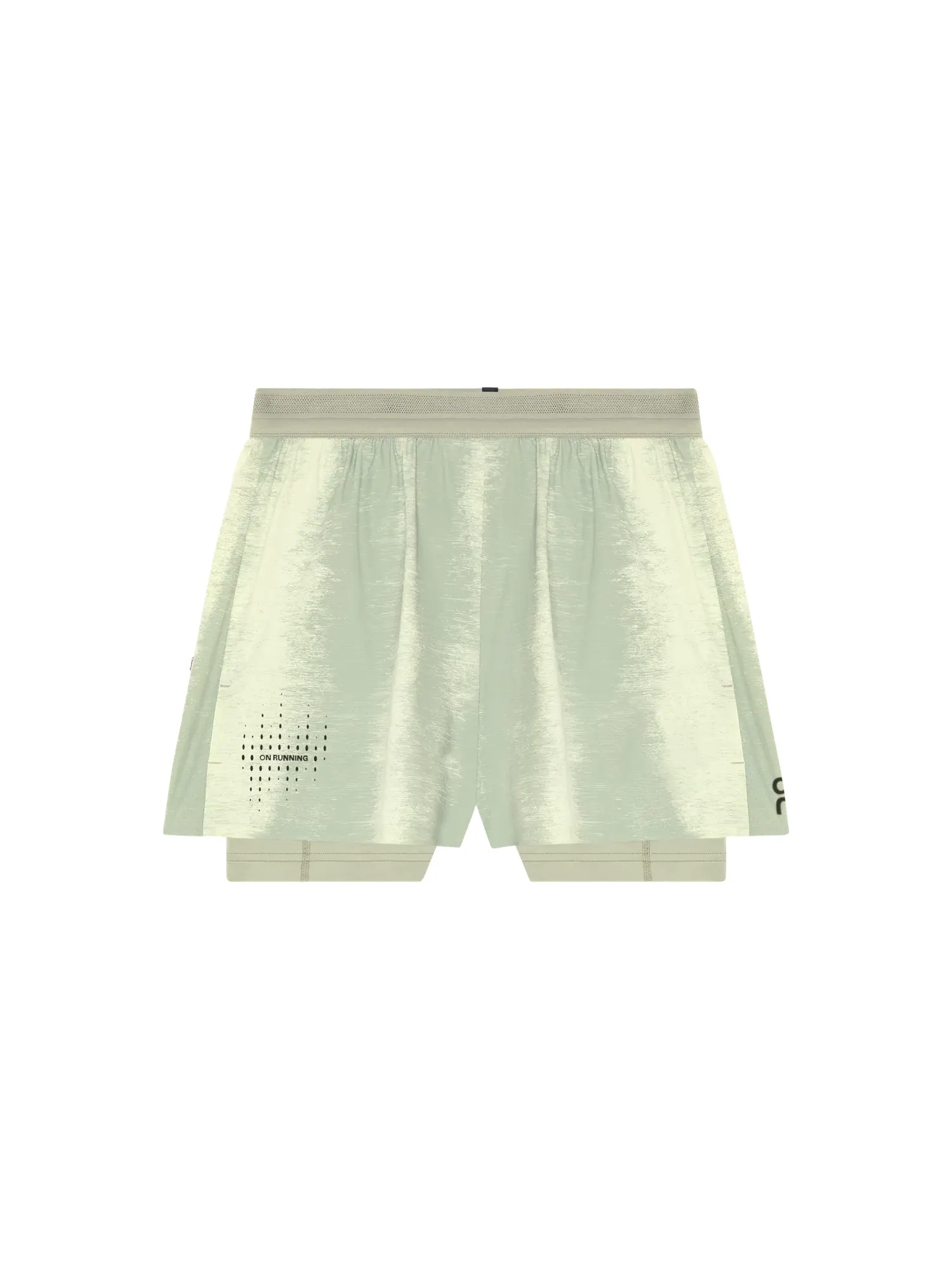 Женские беговые шорты с принтом Performance Shorts Terra On, Seedling/Tin — 1