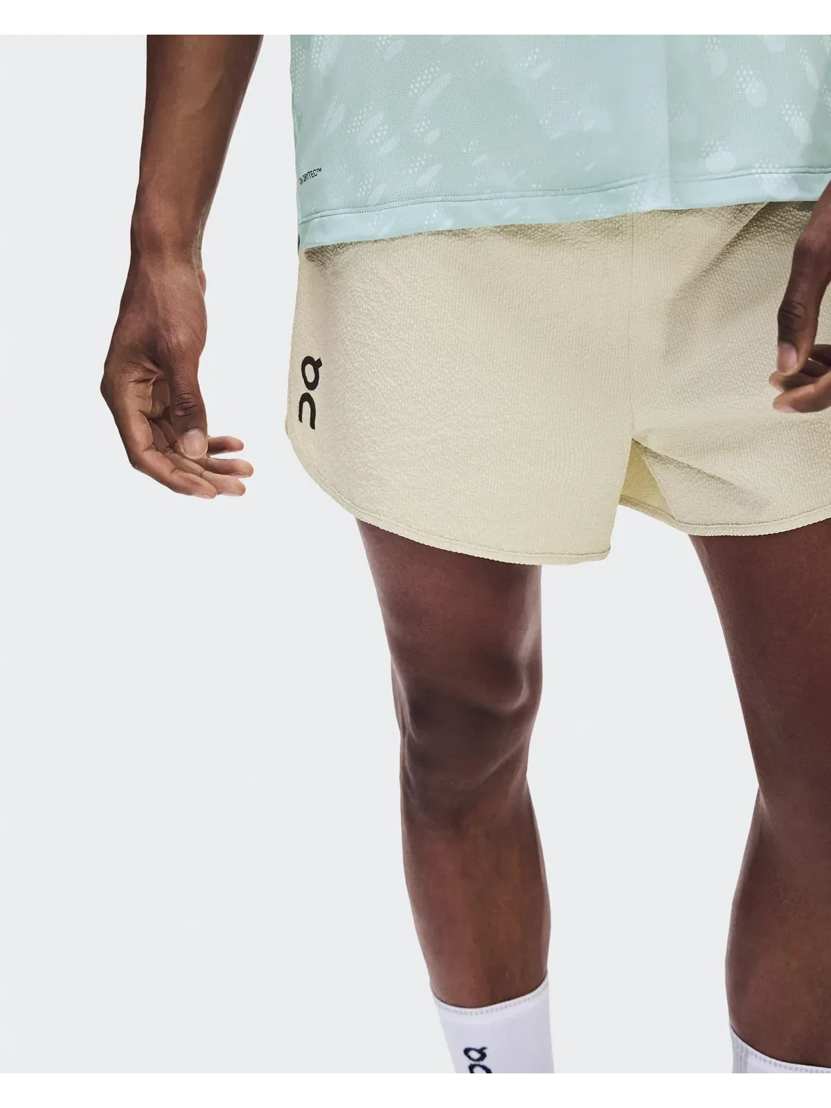 Мужские шорты для бега легкие водоотталкивающие Performance Volt Shorts On, Hare — 7