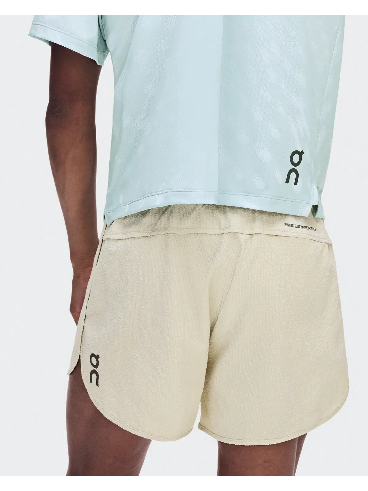 Мужские шорты для бега легкие водоотталкивающие Performance Volt Shorts On, Hare — 8