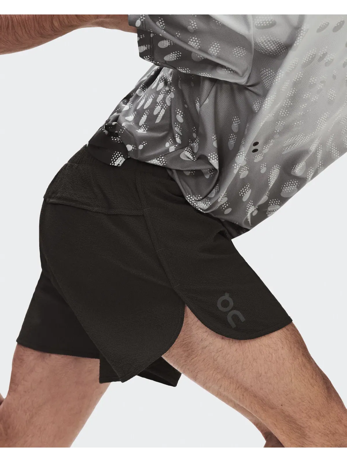 Мужские шорты для бега с водоотталкивающей тканью Performance Volt Shorts On — 5