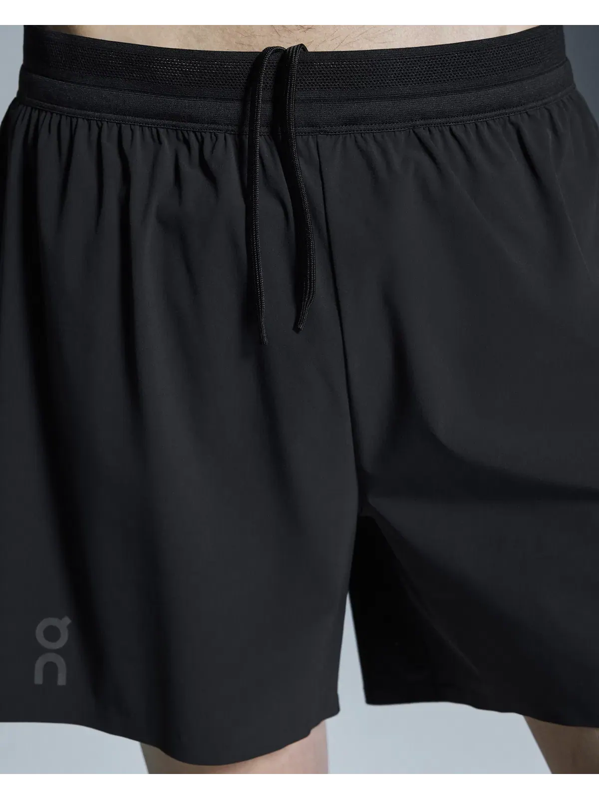 Мужские спортивные шорты для бега с эластичным поясом 5" Performance Shorts On Black — 5