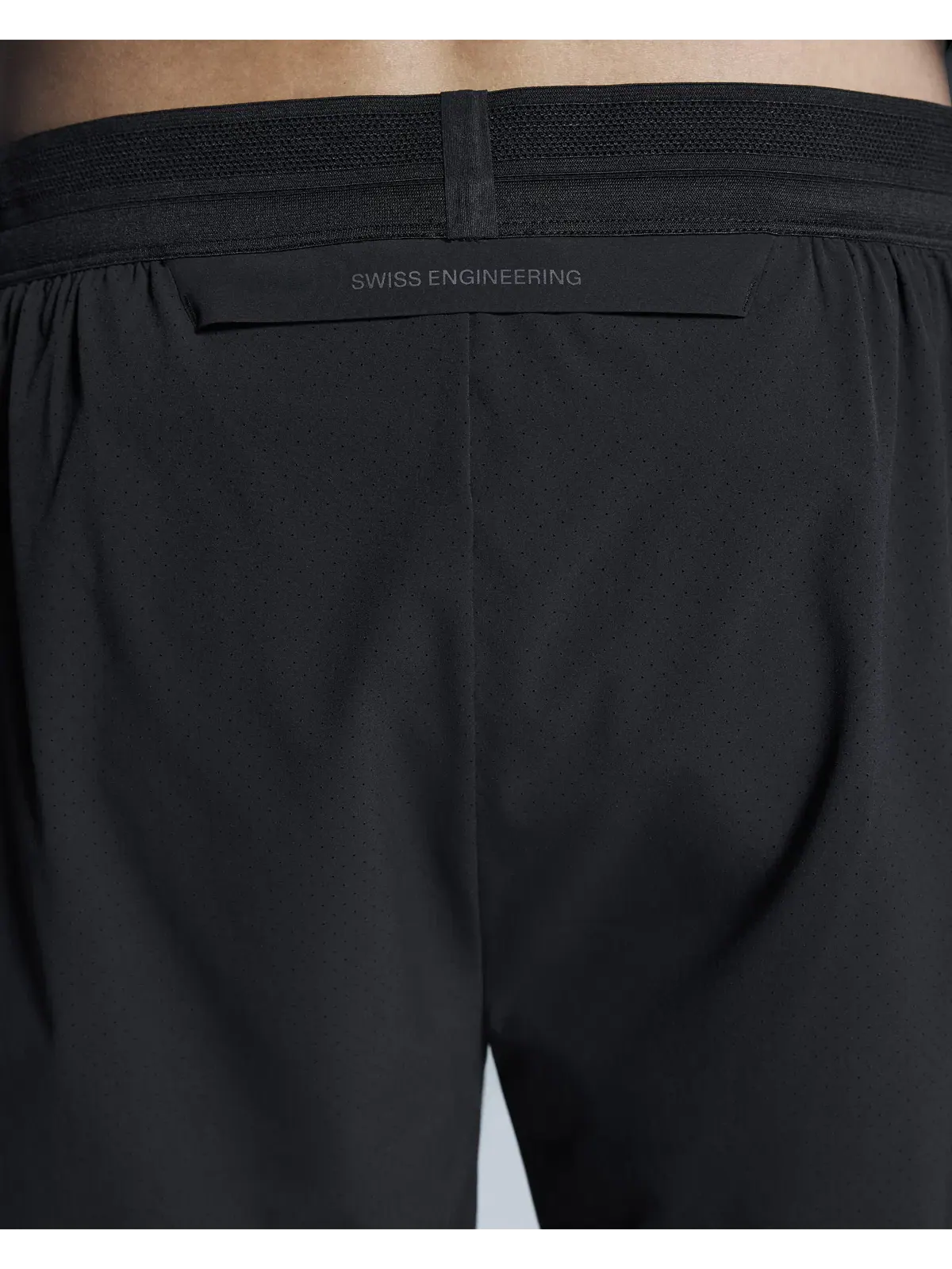Мужские спортивные шорты для бега с эластичным поясом 5" Performance Shorts On Black — 6