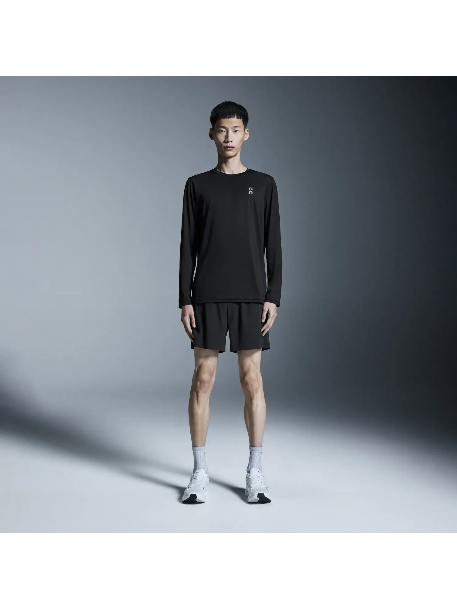 Мужские спортивные шорты для бега с эластичным поясом 5" Performance Shorts On Black — 8