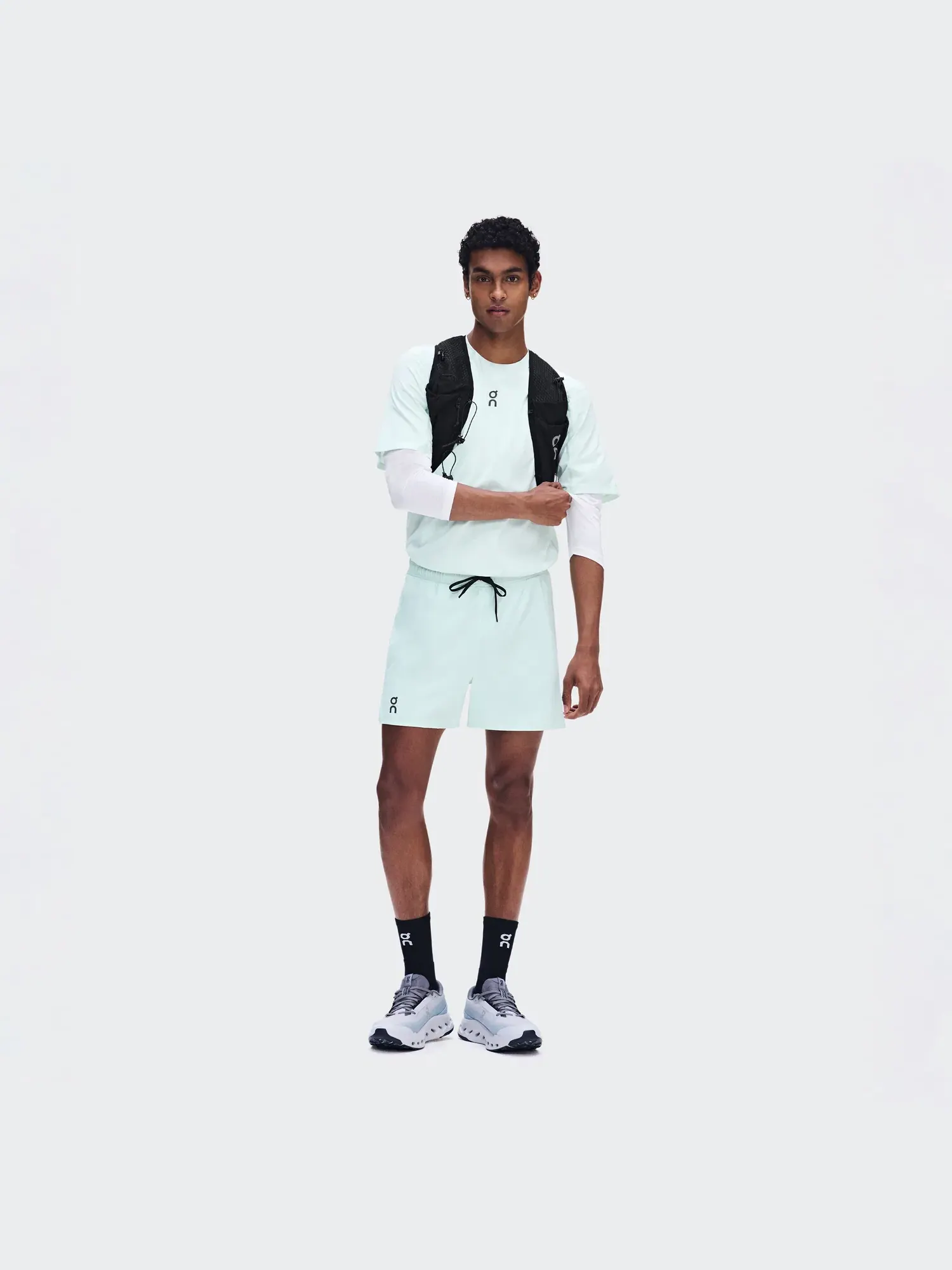 Мужские шорты для бега с внутренними слипами Trail Shorts On, Flurry — 9