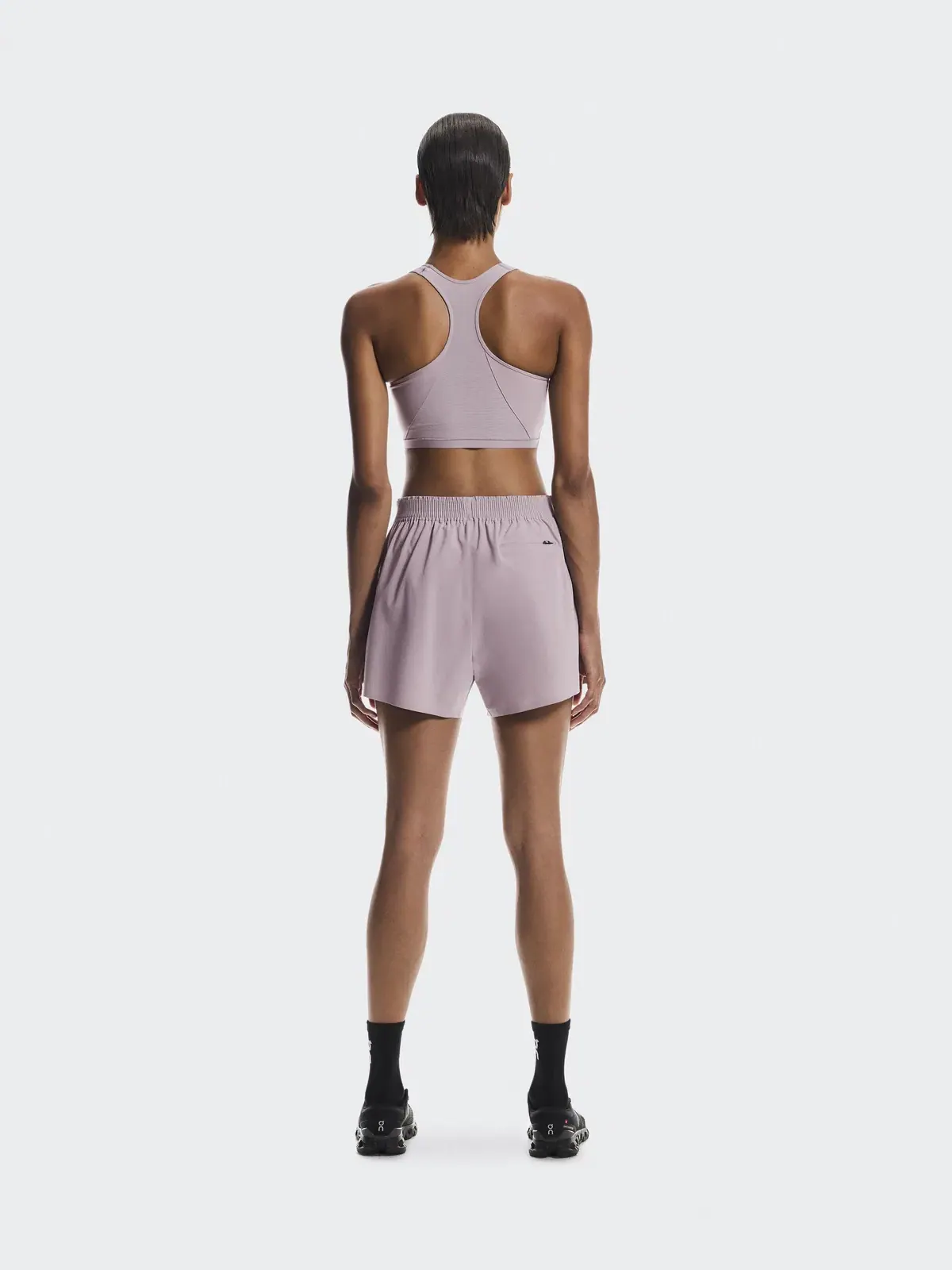 Женские спортивные шорты с эластичным поясом Train Shorts On, Heron — 3