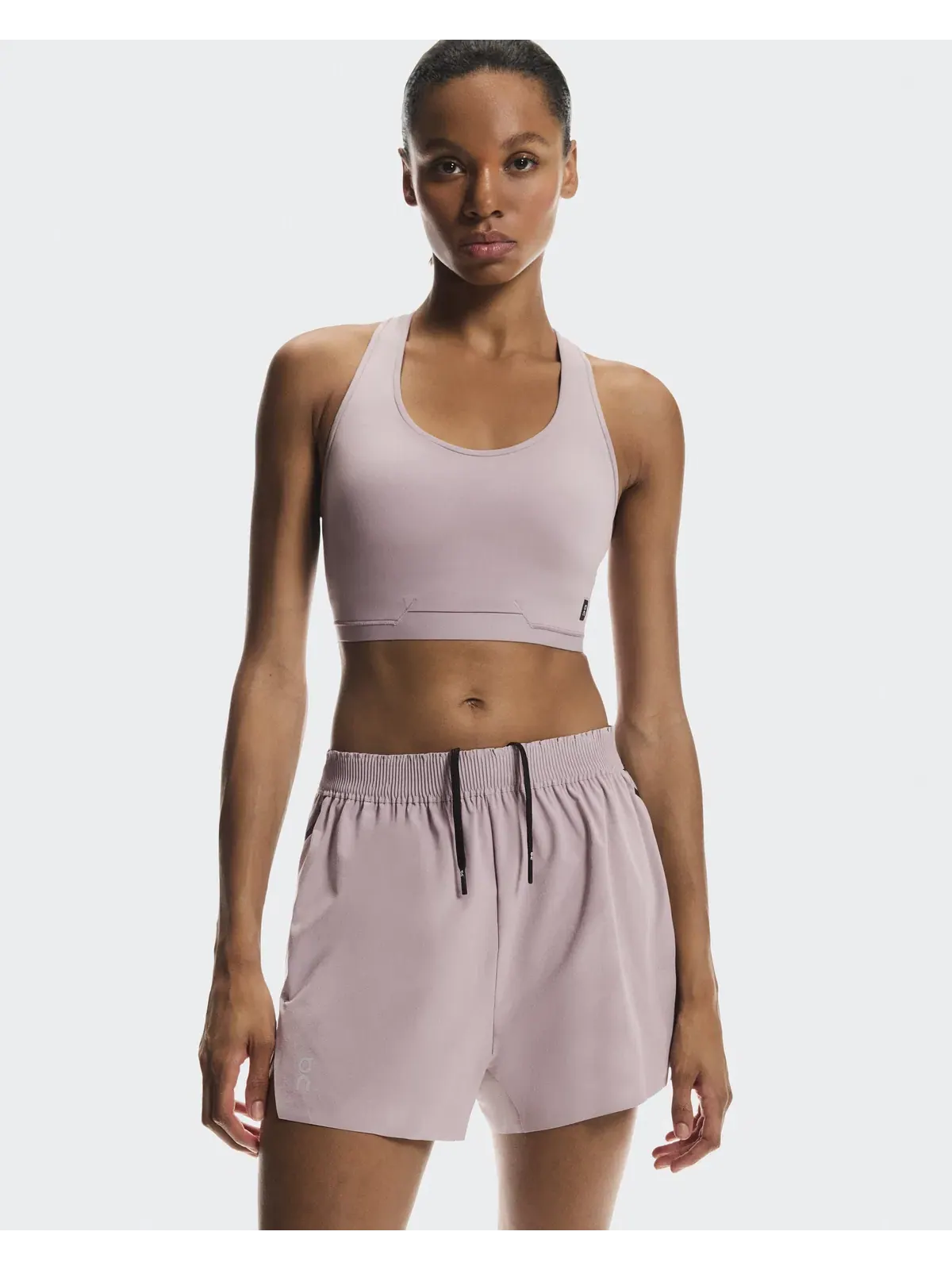 Женские спортивные шорты с эластичным поясом Train Shorts On, Heron — 4