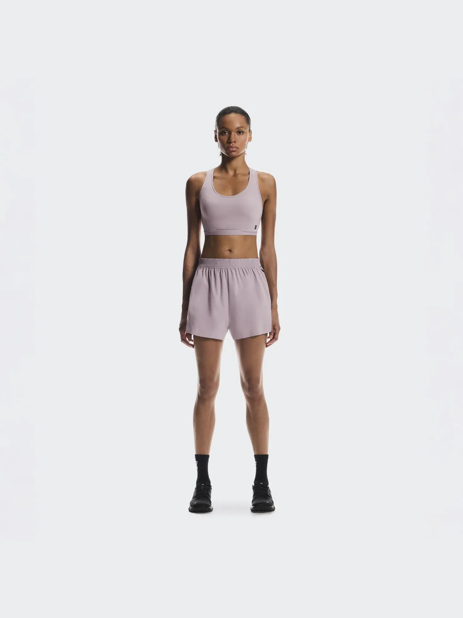 Женские спортивные шорты с эластичным поясом Train Shorts On, Heron — 9