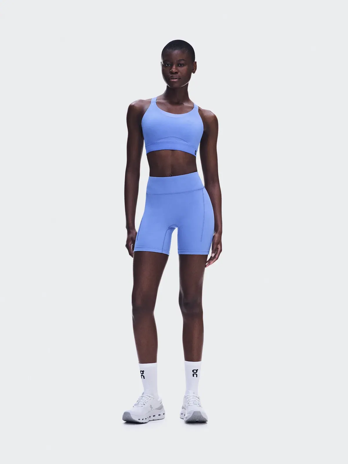Женские беговые шорты-леггинсы с приталенным кроем Performance Tights Short On Sailor — 2