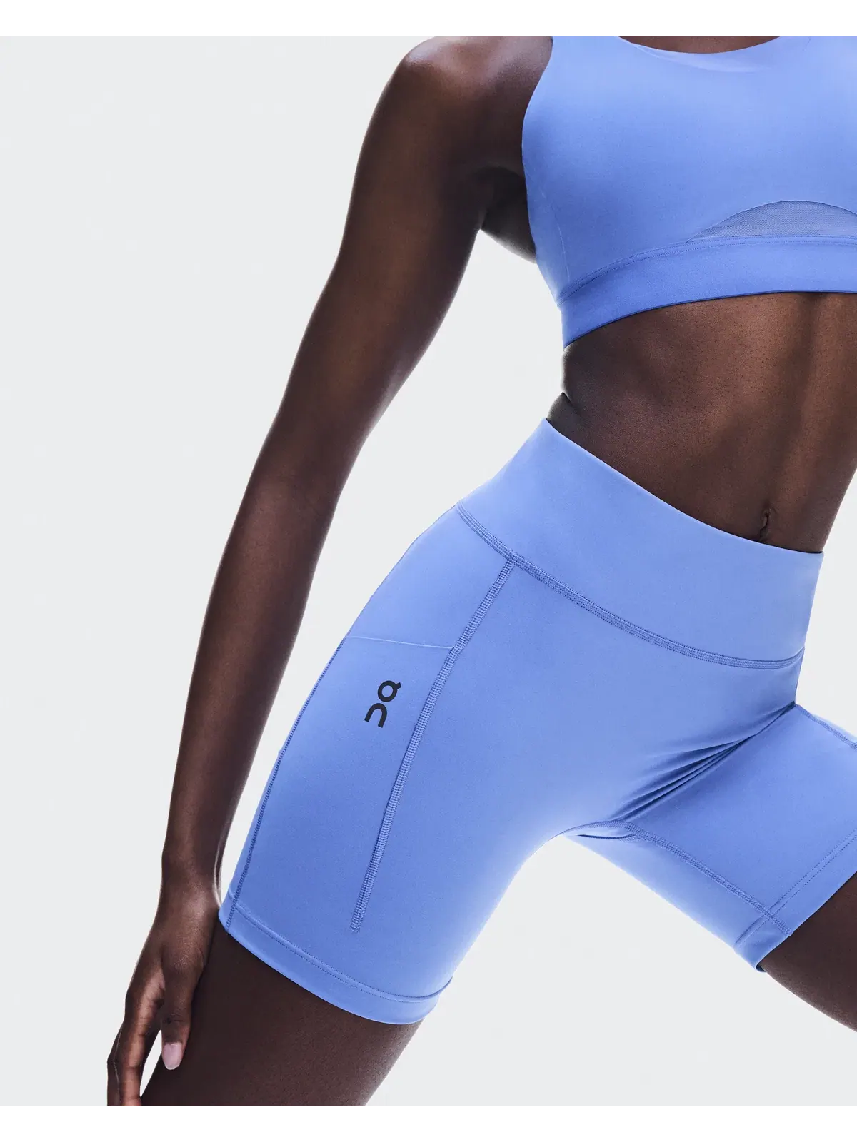 Женские беговые шорты-леггинсы с приталенным кроем Performance Tights Short On Sailor — 3