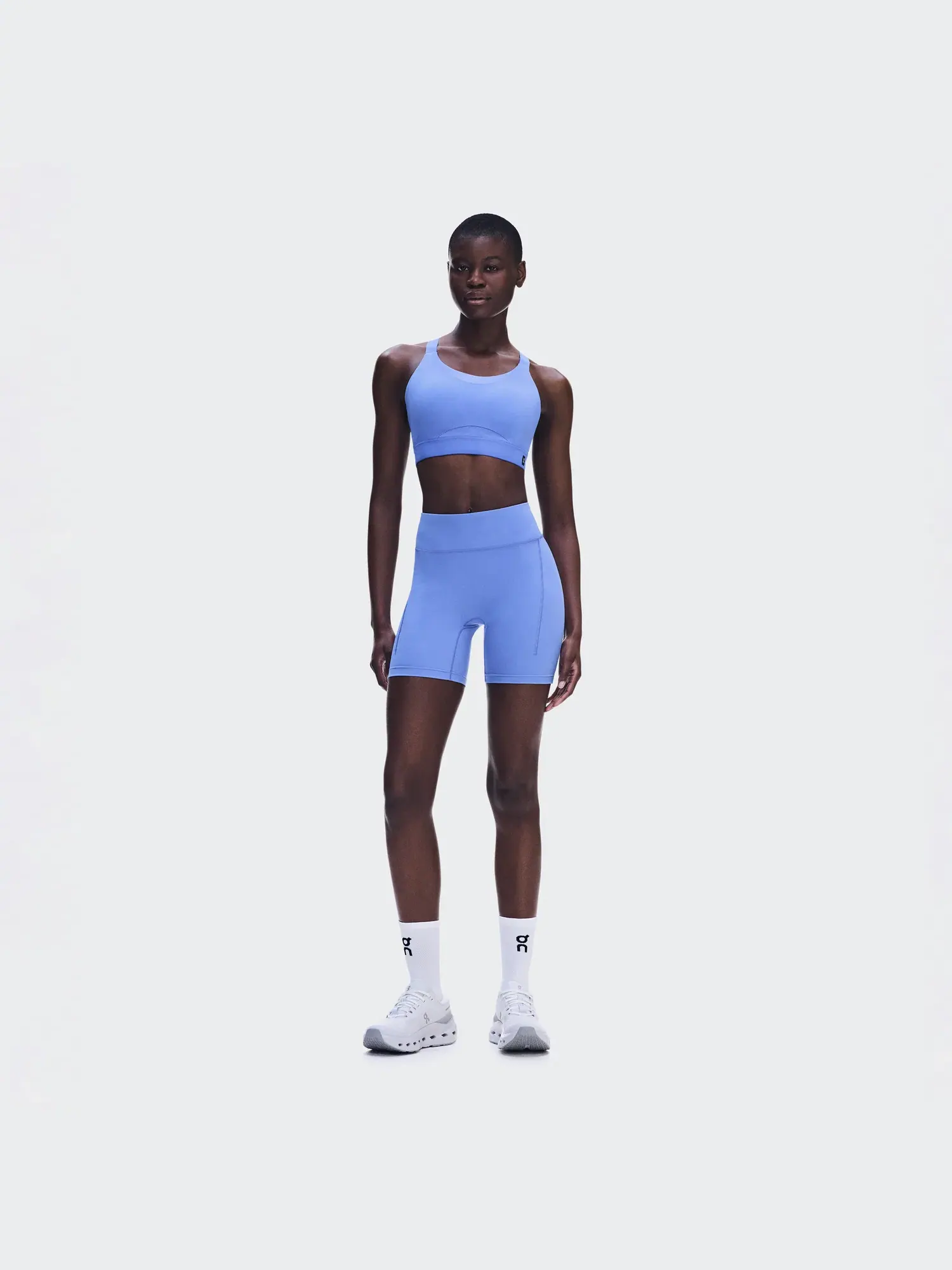 Женские беговые шорты-леггинсы с приталенным кроем Performance Tights Short On Sailor — 9