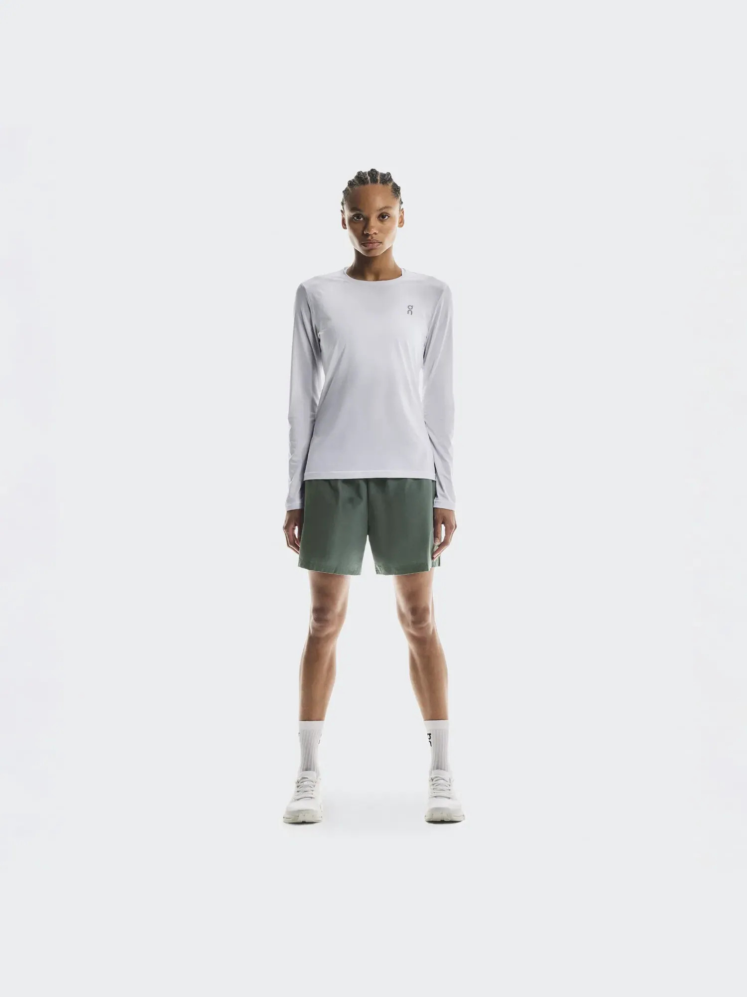 Женские беговые шорты с внутренними трусами On Core Shorts — 8