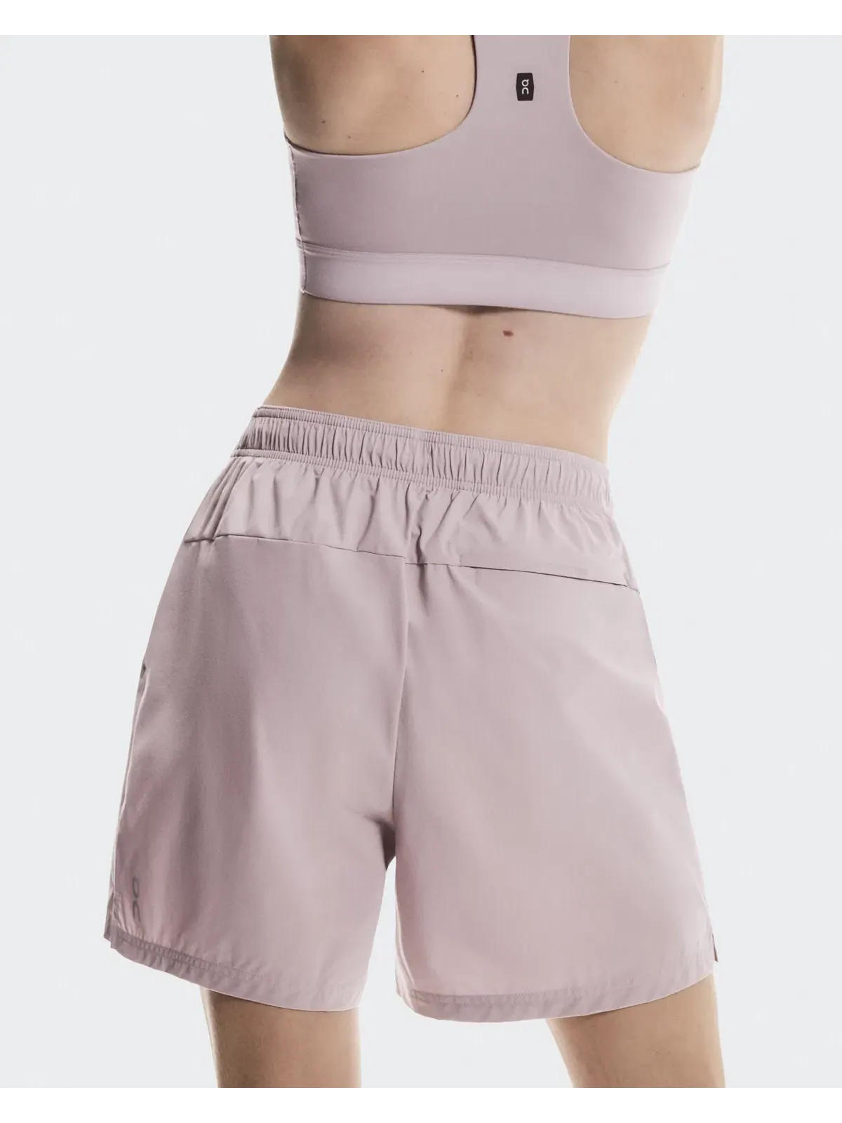 Женские беговые шорты с внутренними слипами и карманами Core Shorts On, Heron — 5