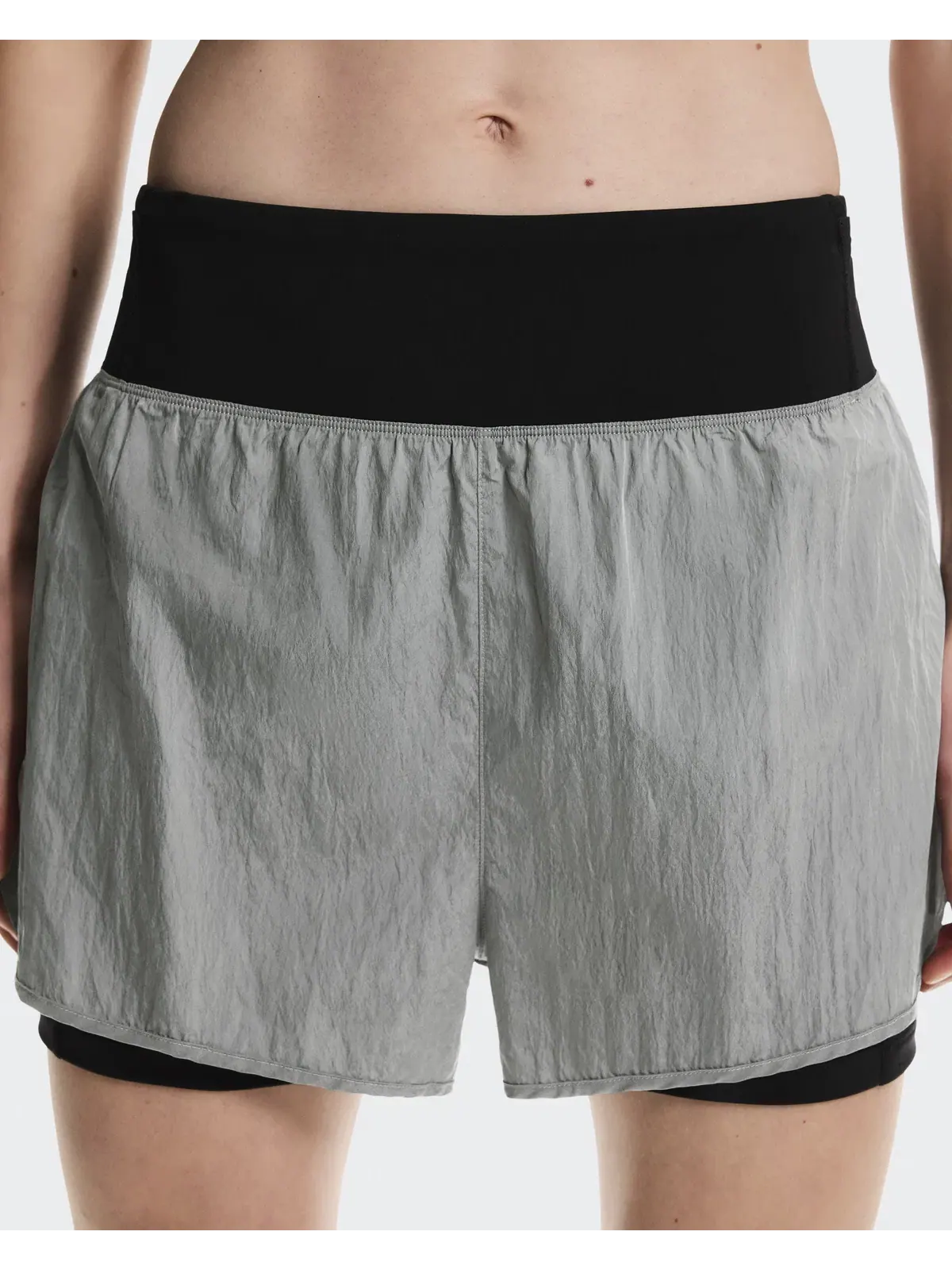 Женские шорты для бега с ветрозащитным внешним слоем Performance Volt Shorts On — 5