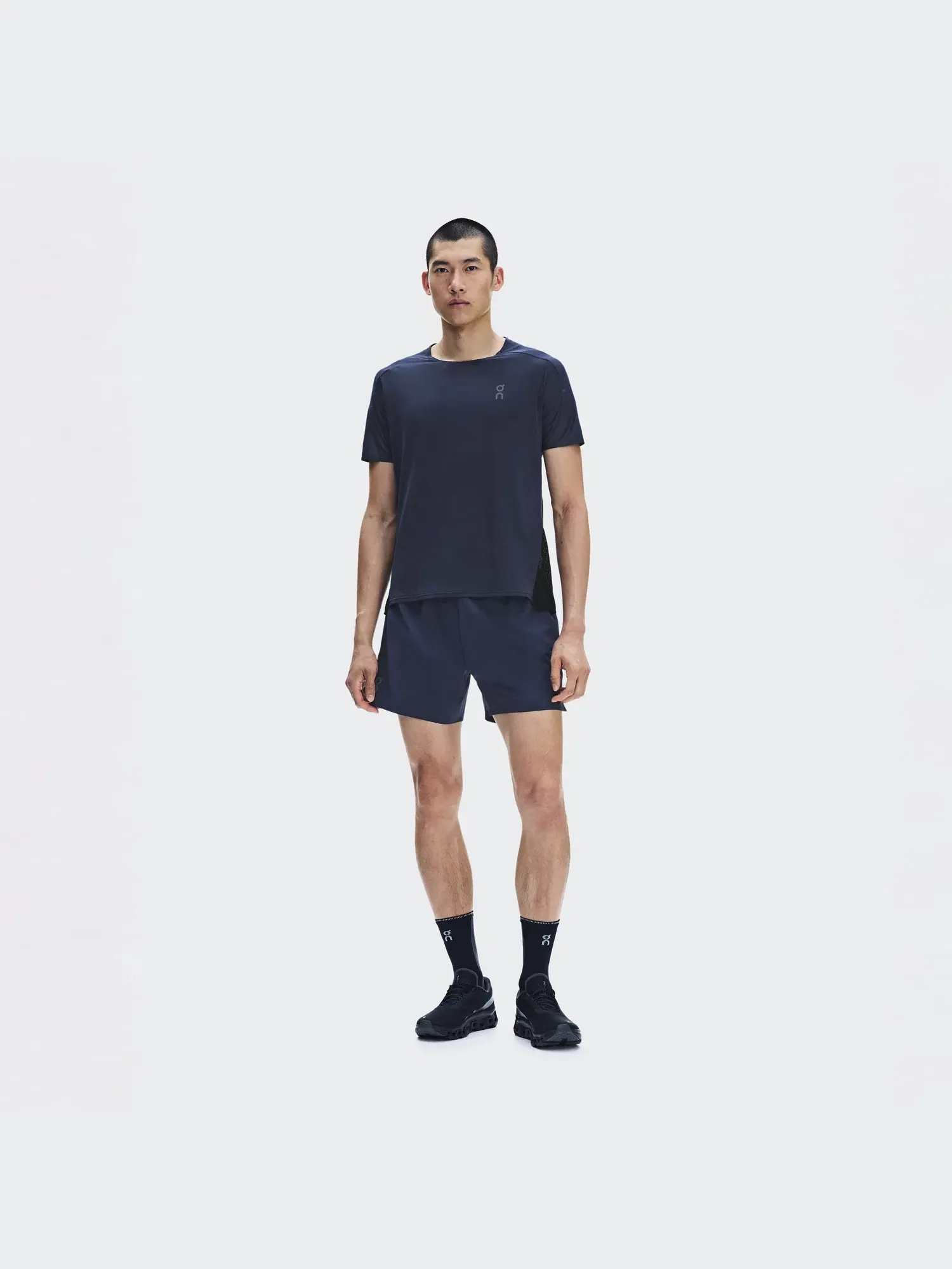 Мужские спортивные шорты для бега с эластичным поясом 5" Performance Shorts On Midnight — 9