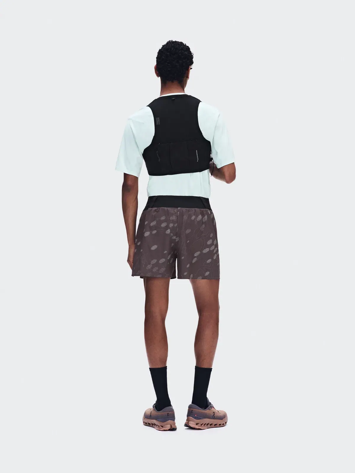 Мужские шорты для бега с внутренними брифами Trail Shorts On — 4