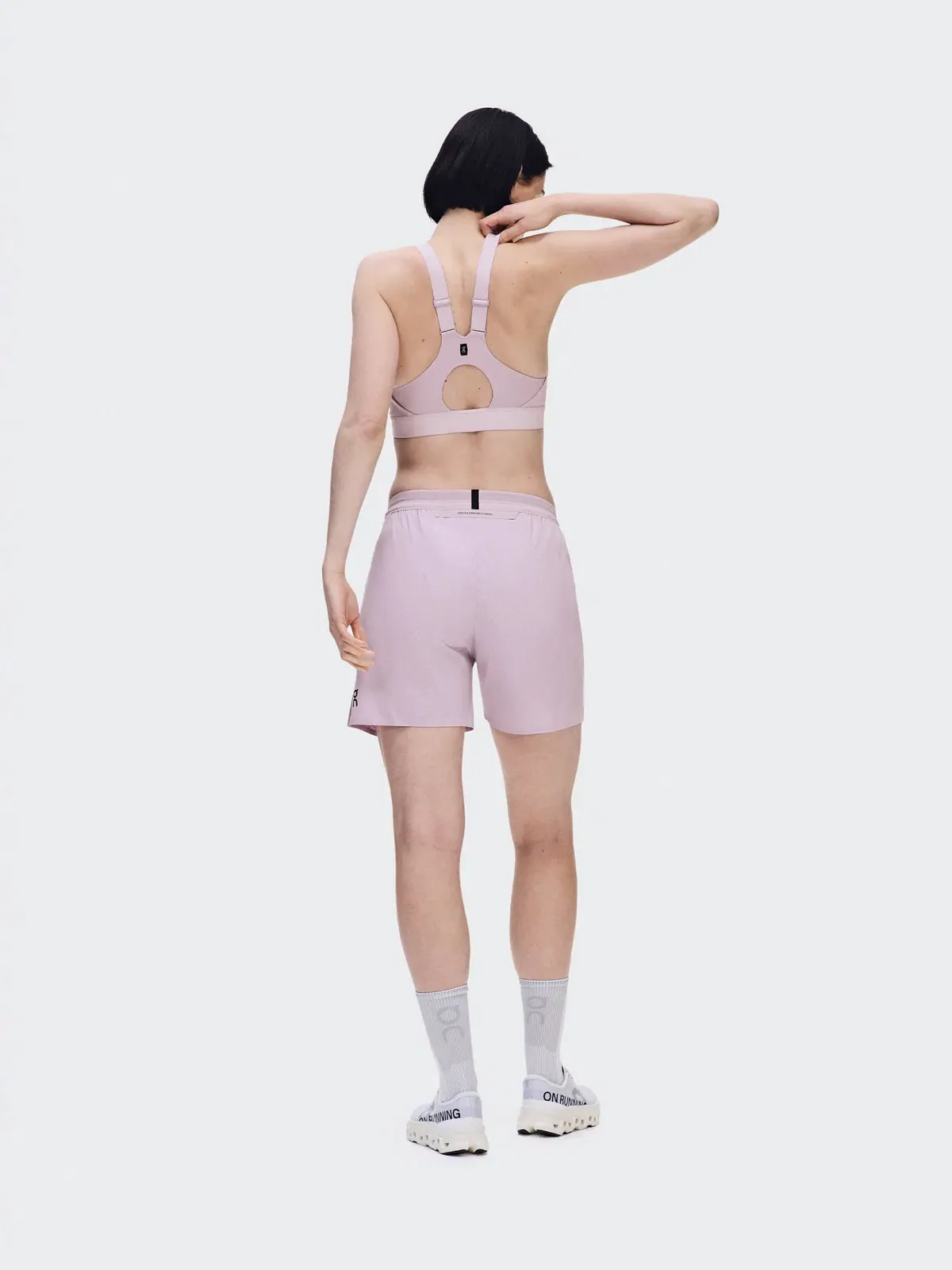 Женские беговые шорты с эластичным поясом 5" Performance Shorts On Foxglove — 4