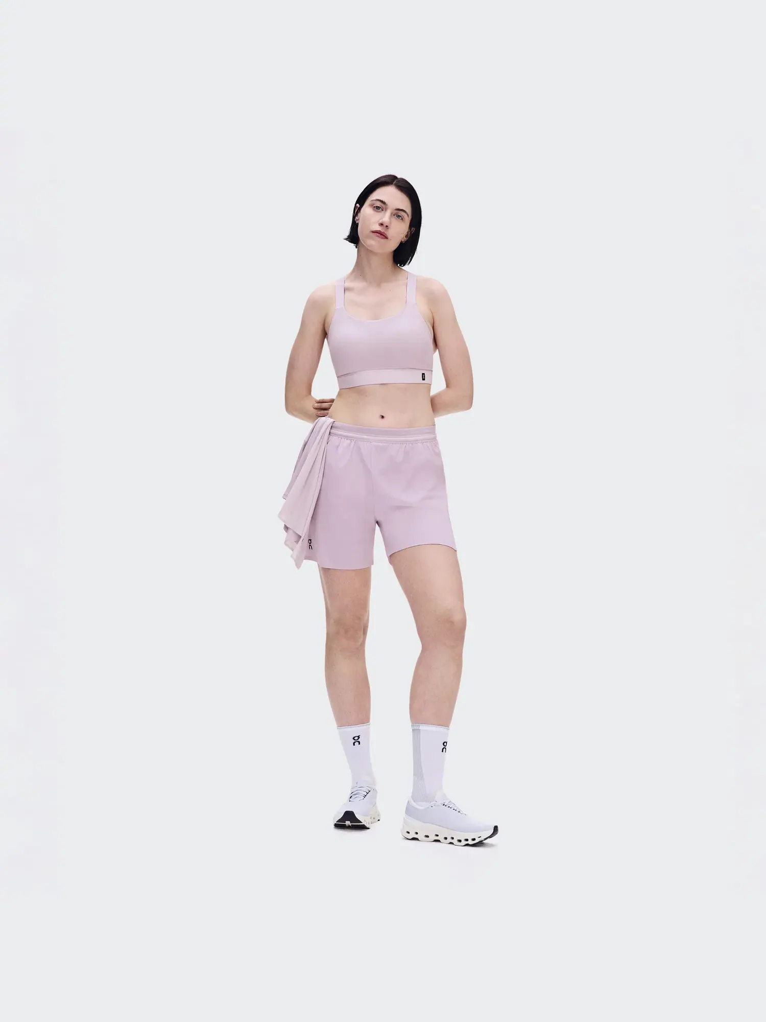 Женские беговые шорты с эластичным поясом 5" Performance Shorts On Foxglove — 10